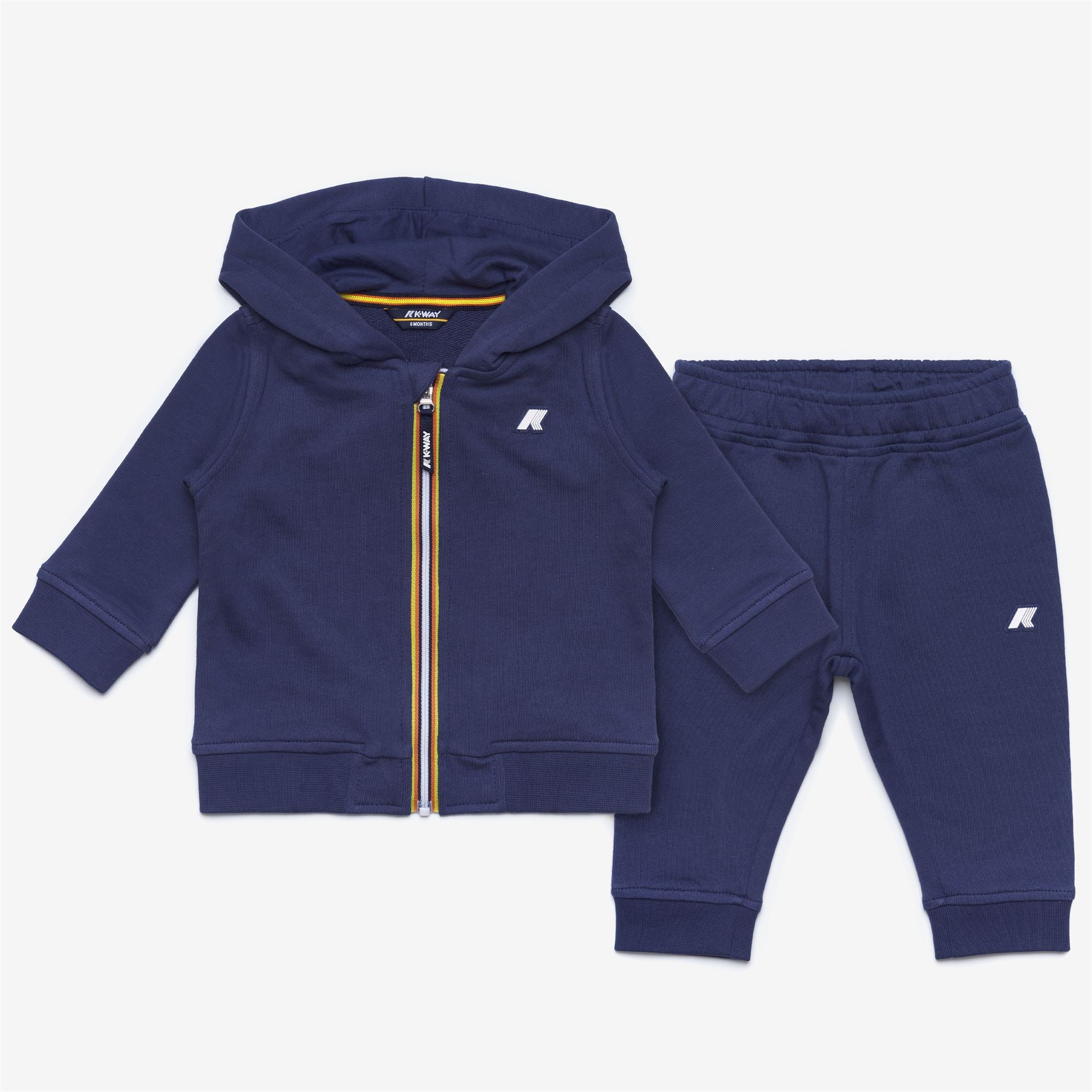 Sets_KID UNISEX_E. ANTHONY MICK SET FRENCH TERRY_Pants / Sweater_Blue Deep Cobalt - Commercial 1