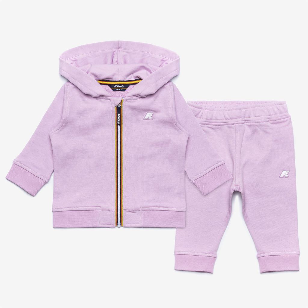 Sets_KID UNISEX_E. ANTHONY MICK SET FRENCH TERRY_Pants / Sweater_Violet Lt Lilac - Commercial 1