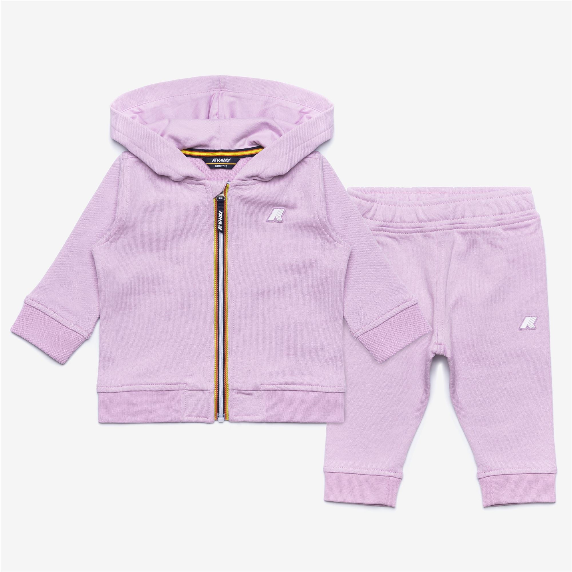Sets_KID UNISEX_E. ANTHONY MICK SET FRENCH TERRY_Pants / Sweater_Violet Lt Lilac - Commercial 1