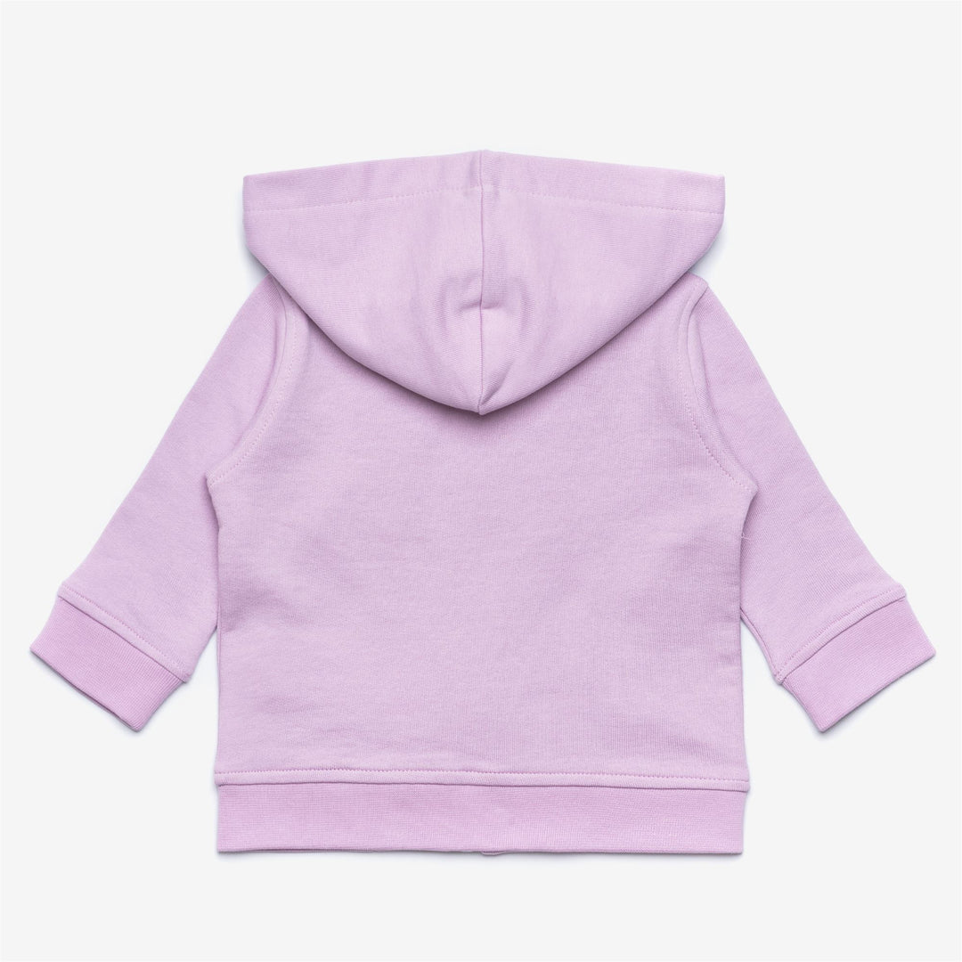 Lilac Violet Kids' French Terry Hoodie and Pants Set 01