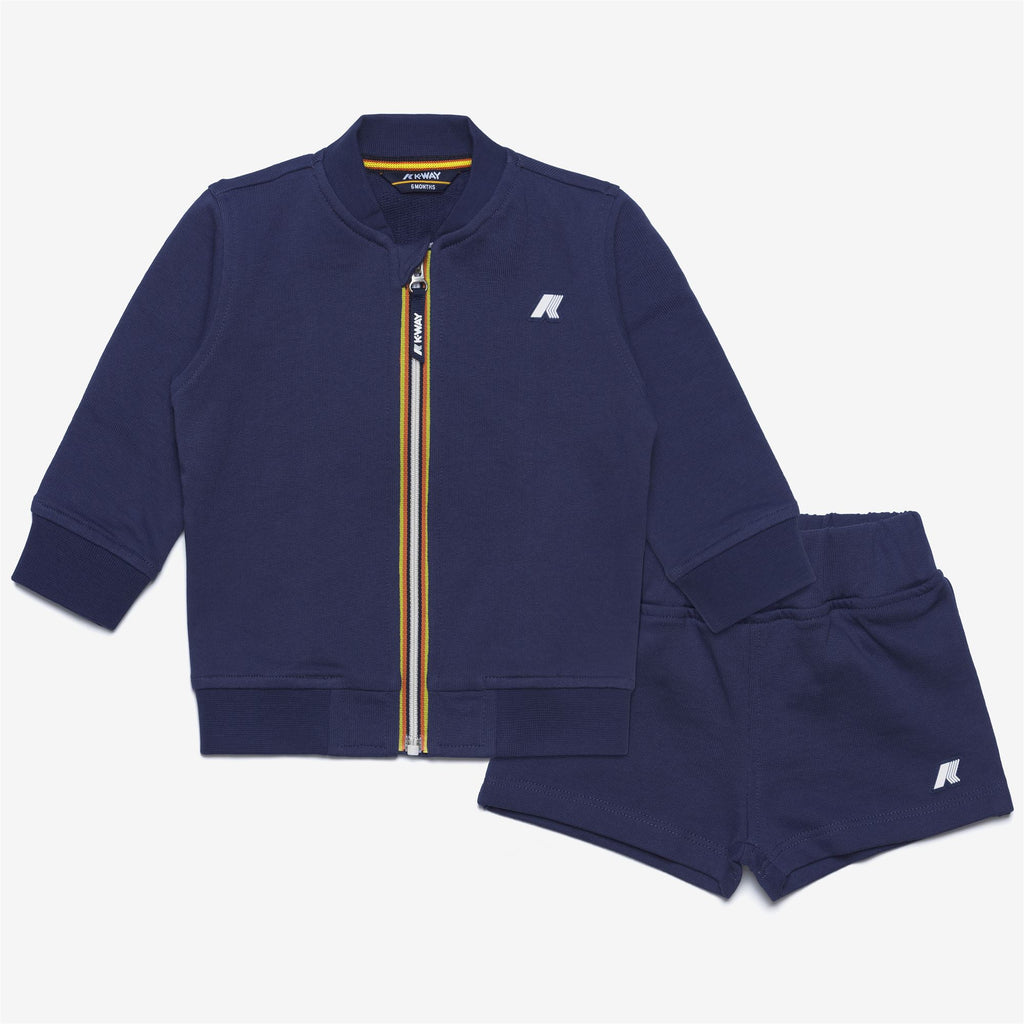 Sets_KID UNISEX_E. AMAURICE NOISETTE SET FRENCH TERRY_Pants / Sweater_Blue Deep Cobalt - Commercial 5