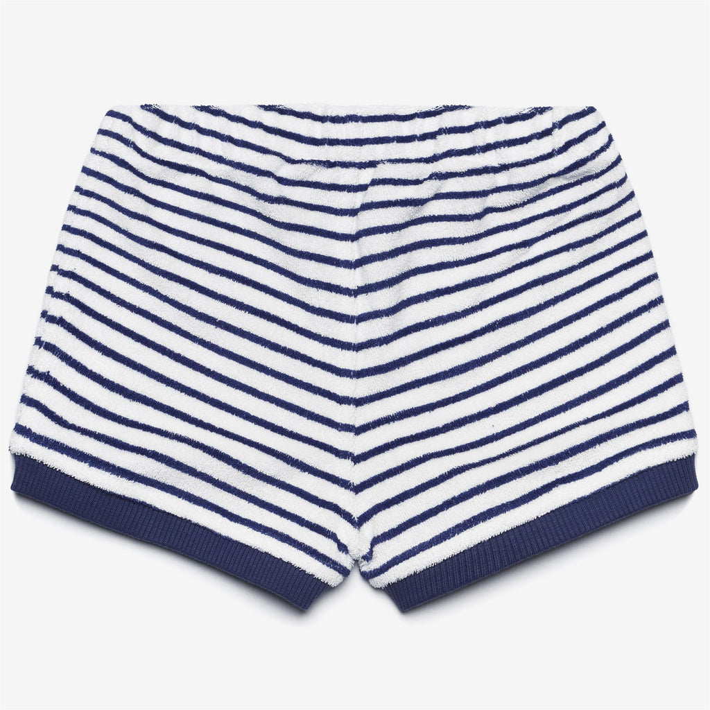 Sets_KID UNISEX_E. SET SPONGE_Pants / Sweater_White - Blue Deep Cobalt - Commercial 4