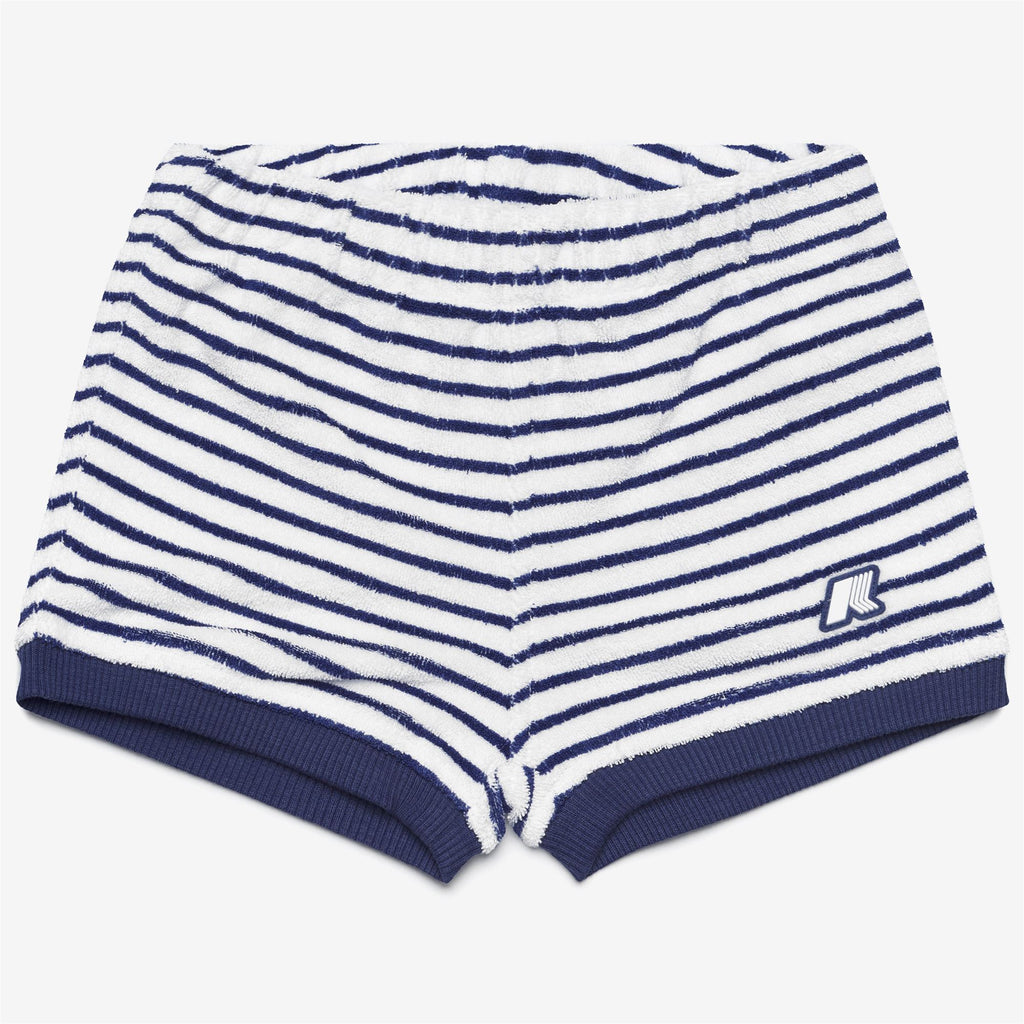 Sets_KID UNISEX_E. SET SPONGE_Pants / Sweater_White - Blue Deep Cobalt - Commercial 3