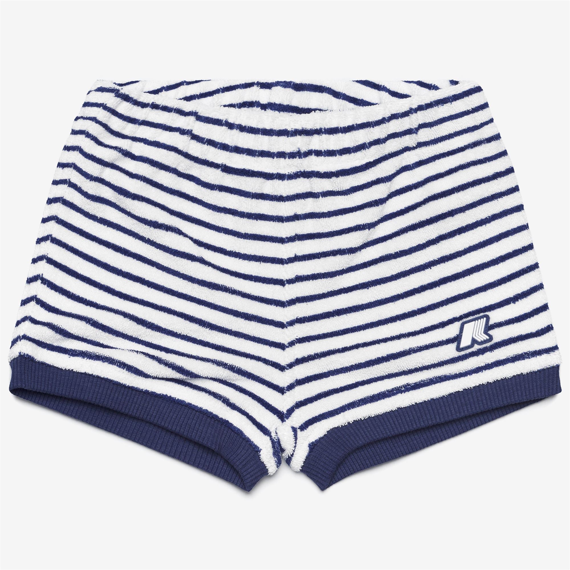 Sets_KID UNISEX_E. SET SPONGE_Pants / Sweater_White - Blue Deep Cobalt - Commercial 3
