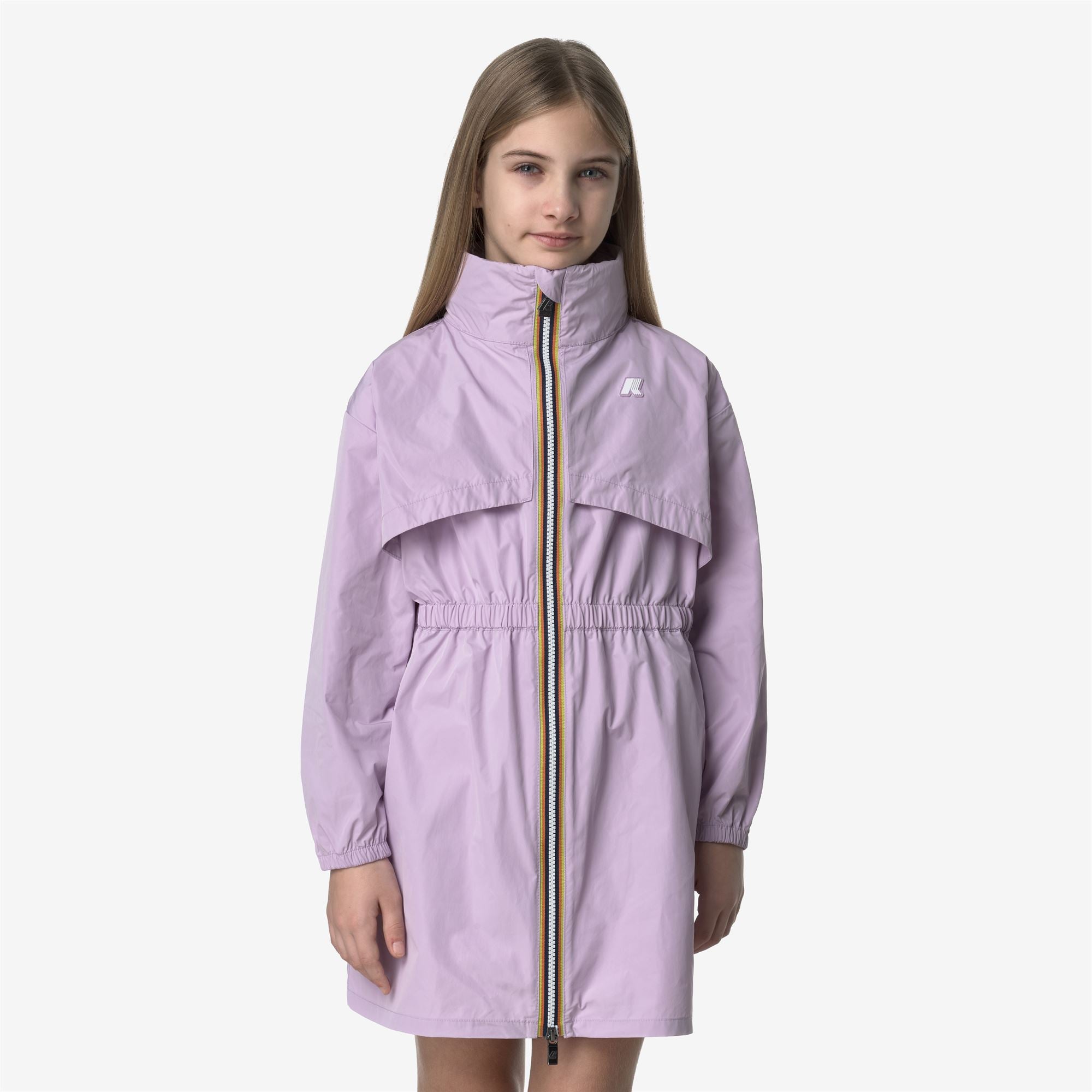 Jackets_GIRL_P. AUBE MEMORY TOUCH_3/4 Length_Violet Lt Lilac - Commercial 4