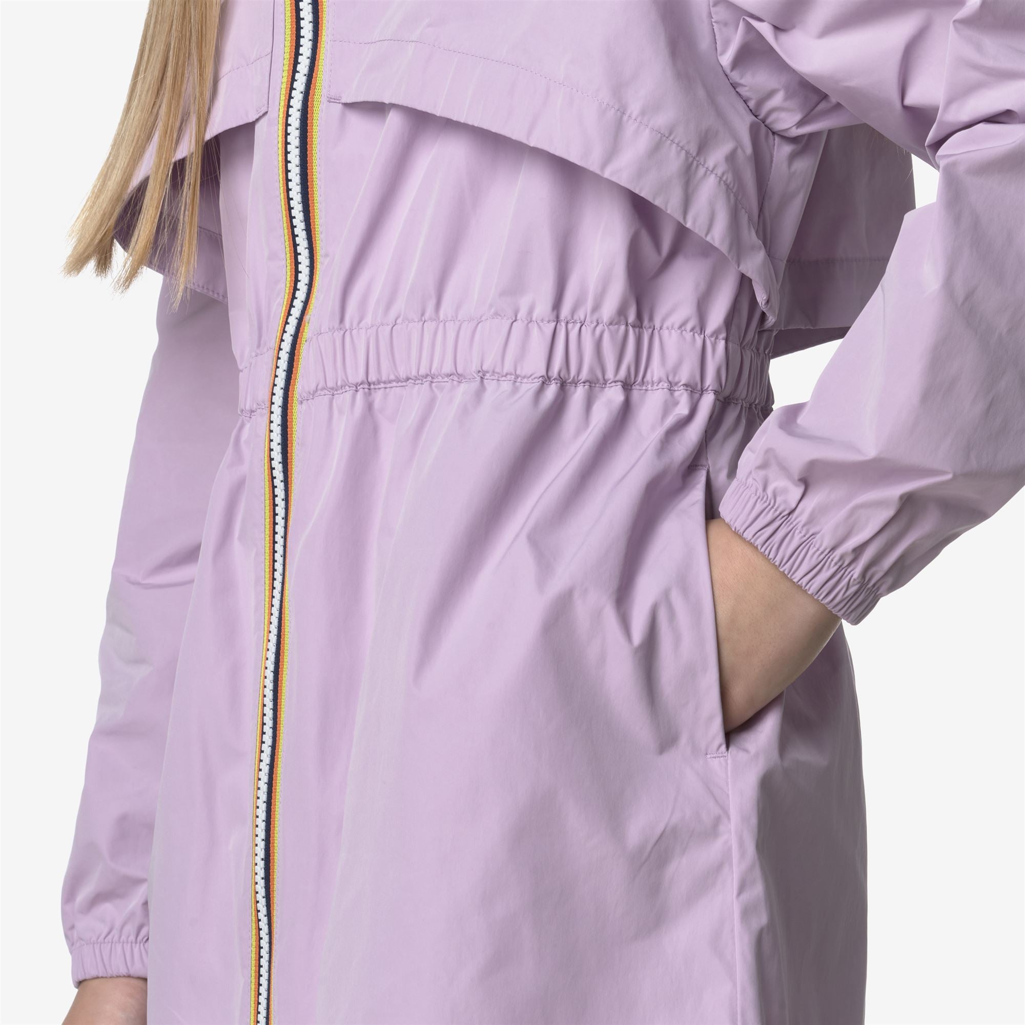 Jackets_GIRL_P. AUBE MEMORY TOUCH_3/4 Length_Violet Lt Lilac - Commercial 7