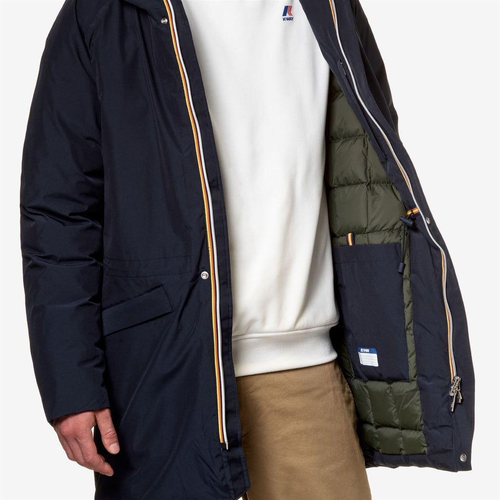 Jackets_Man_JEREMY ECO STRETCH THERMO_3/4 Length_Blue D-Green B - Commercial 7
