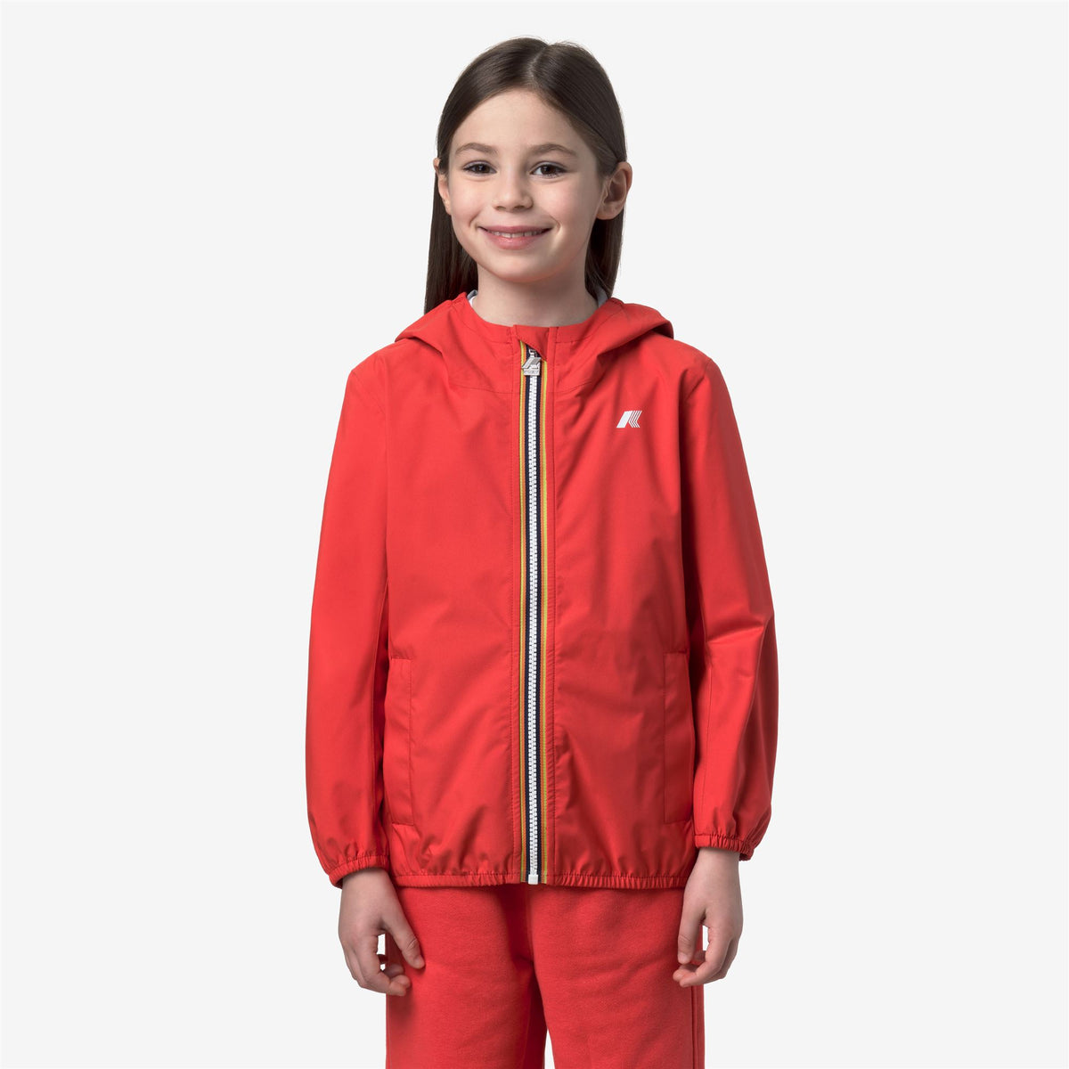 Jackets_Girl_P. LILY STRETCH DOT_Short_Red Poppy - Commercial 4