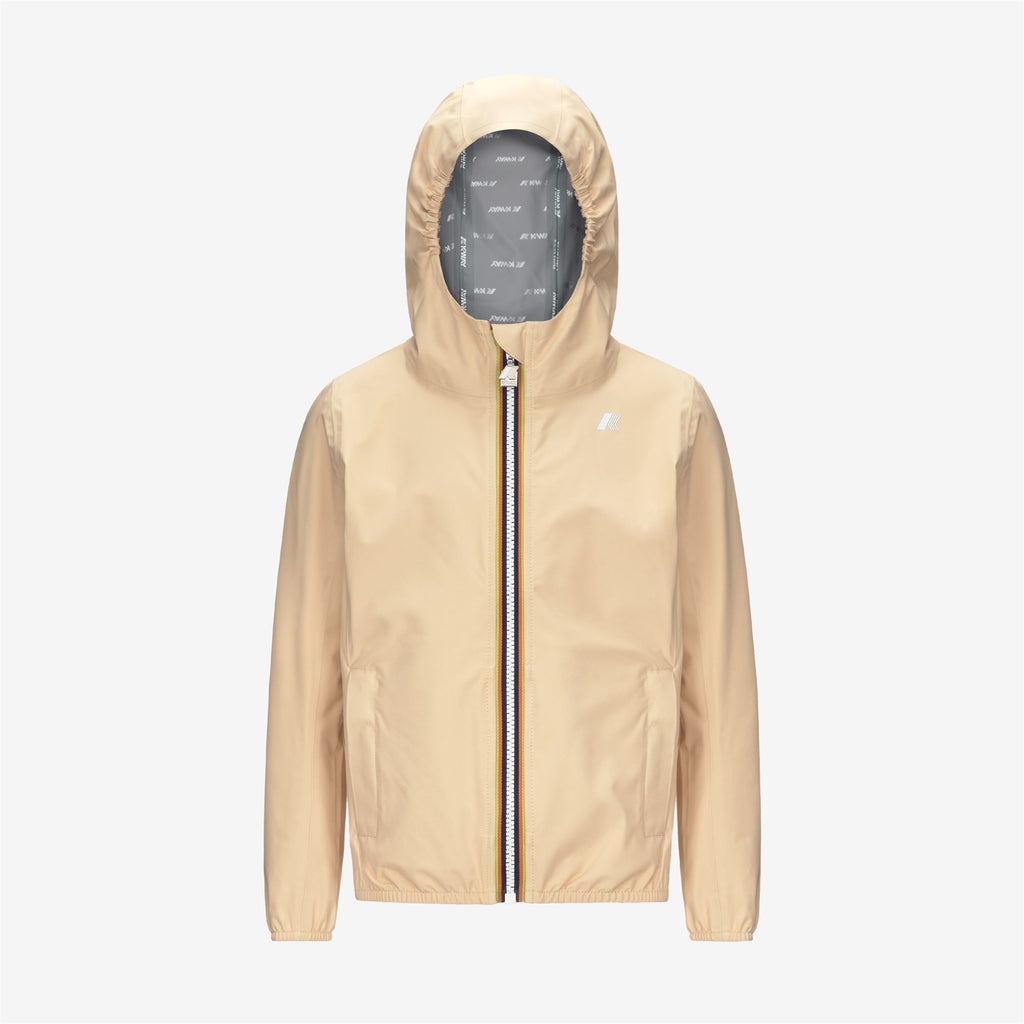 Jackets_GIRL_P. LILY STRETCH DOT_Short_Beige Sheepskin - Commercial 1