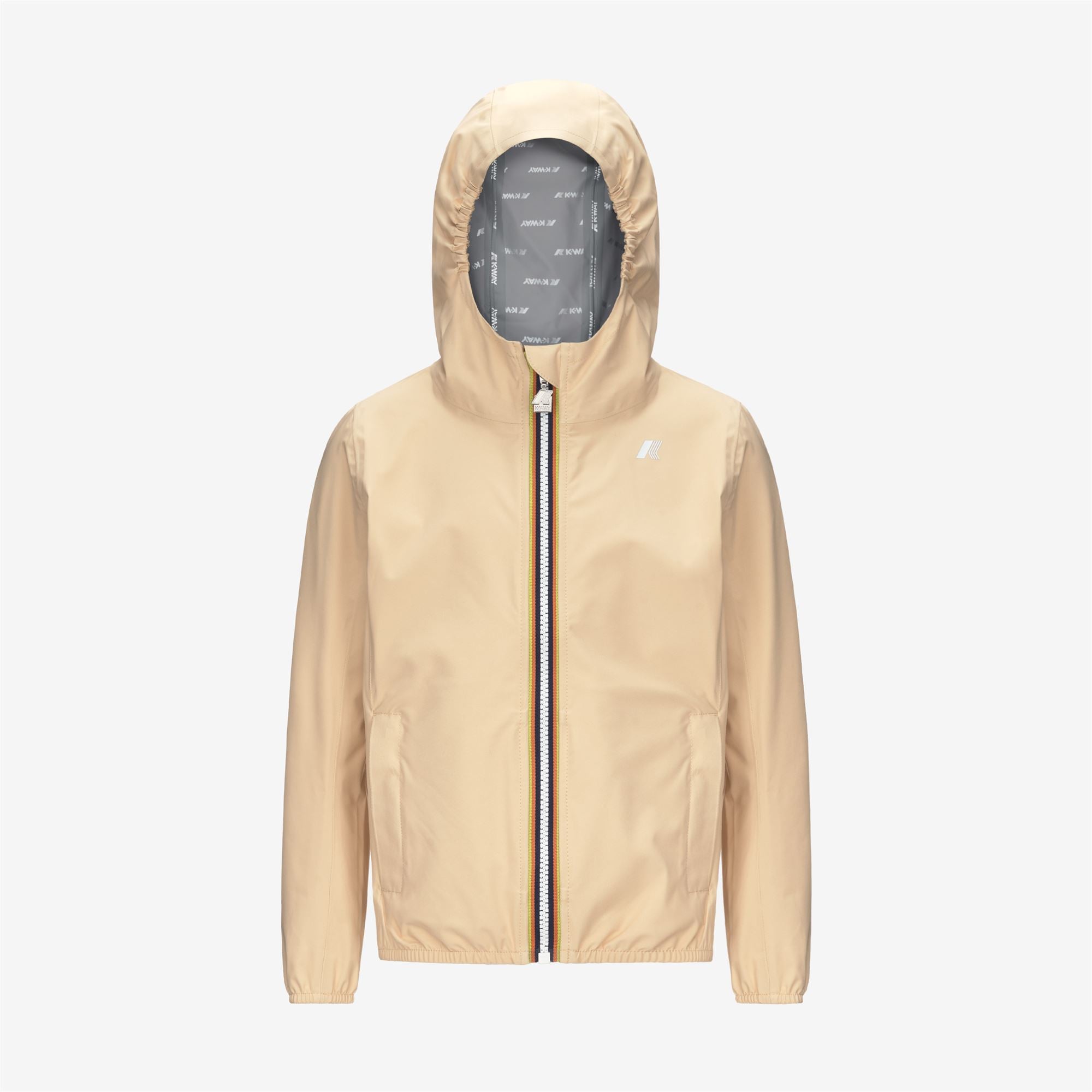Jackets_GIRL_P. LILY STRETCH DOT_Short_Beige Sheepskin - Commercial 1
