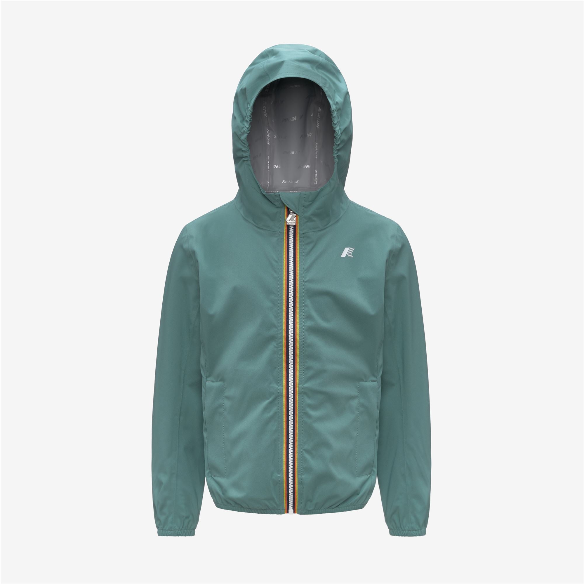 Jackets_Girl_P. LILY STRETCH DOT_Short_Green Mine - Commercial 1