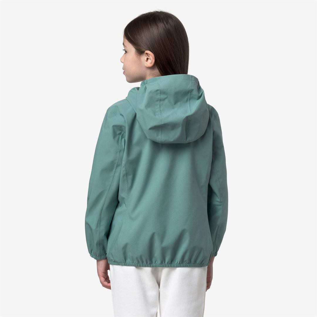 P. LILY STRETCH DOT - Jackets - Short - Girl - GREEN MINE main