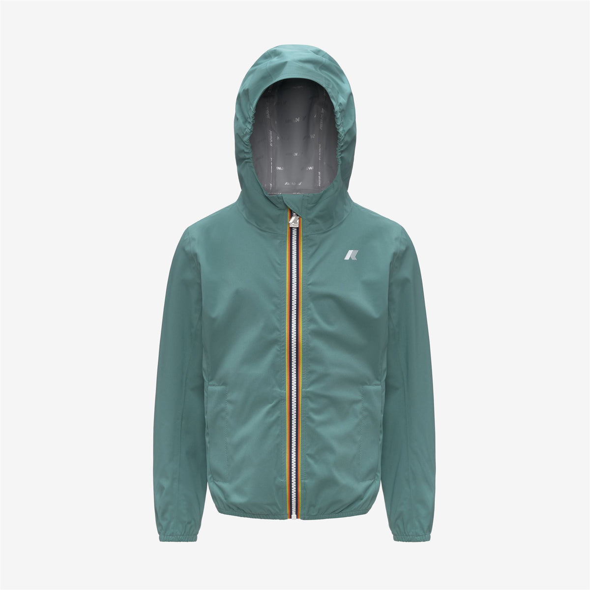 Jackets_Girl_P. LILY STRETCH DOT_Short_Green Mine - Commercial 1