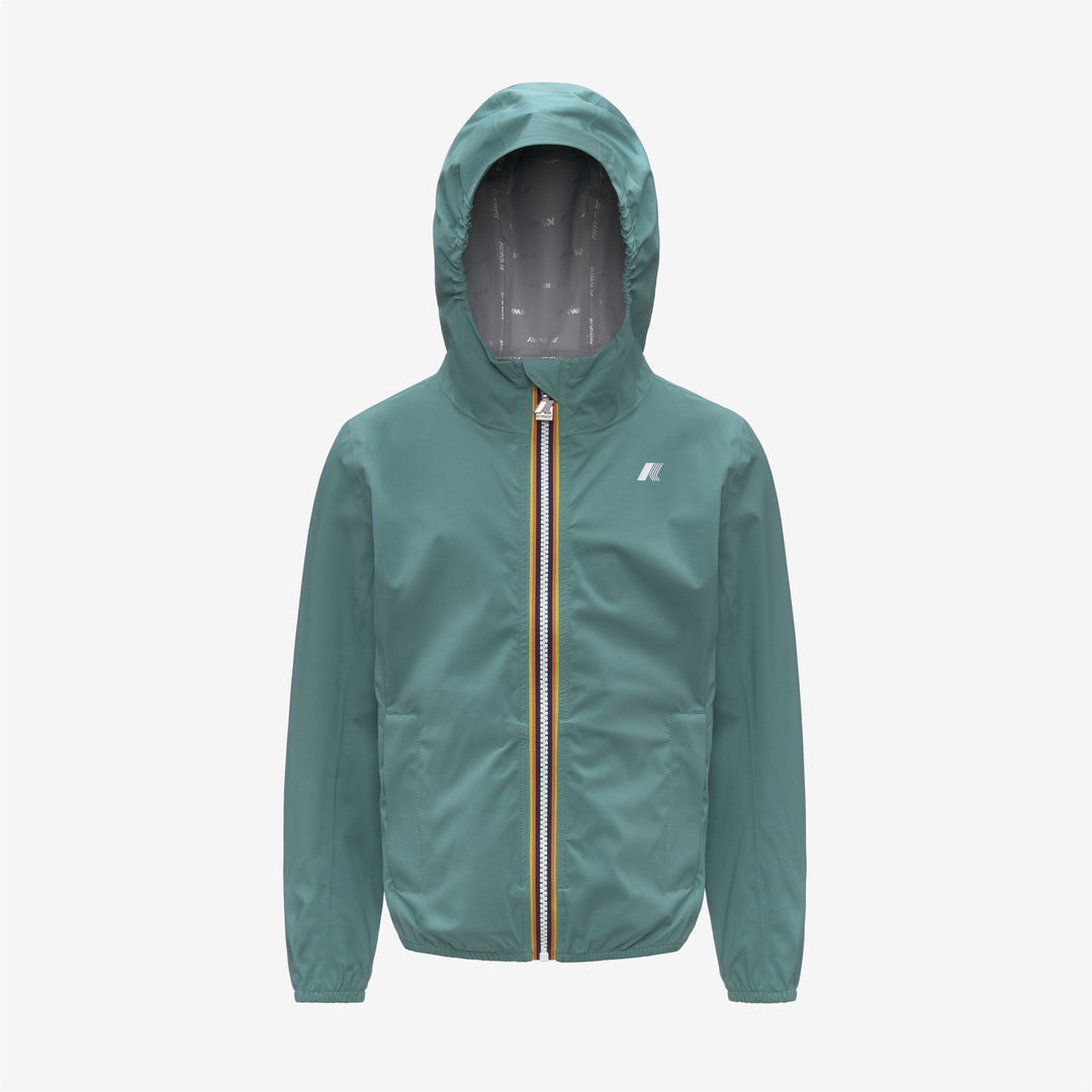 P. LILY STRETCH DOT - Jackets - Short - Girl - GREEN MINE 01