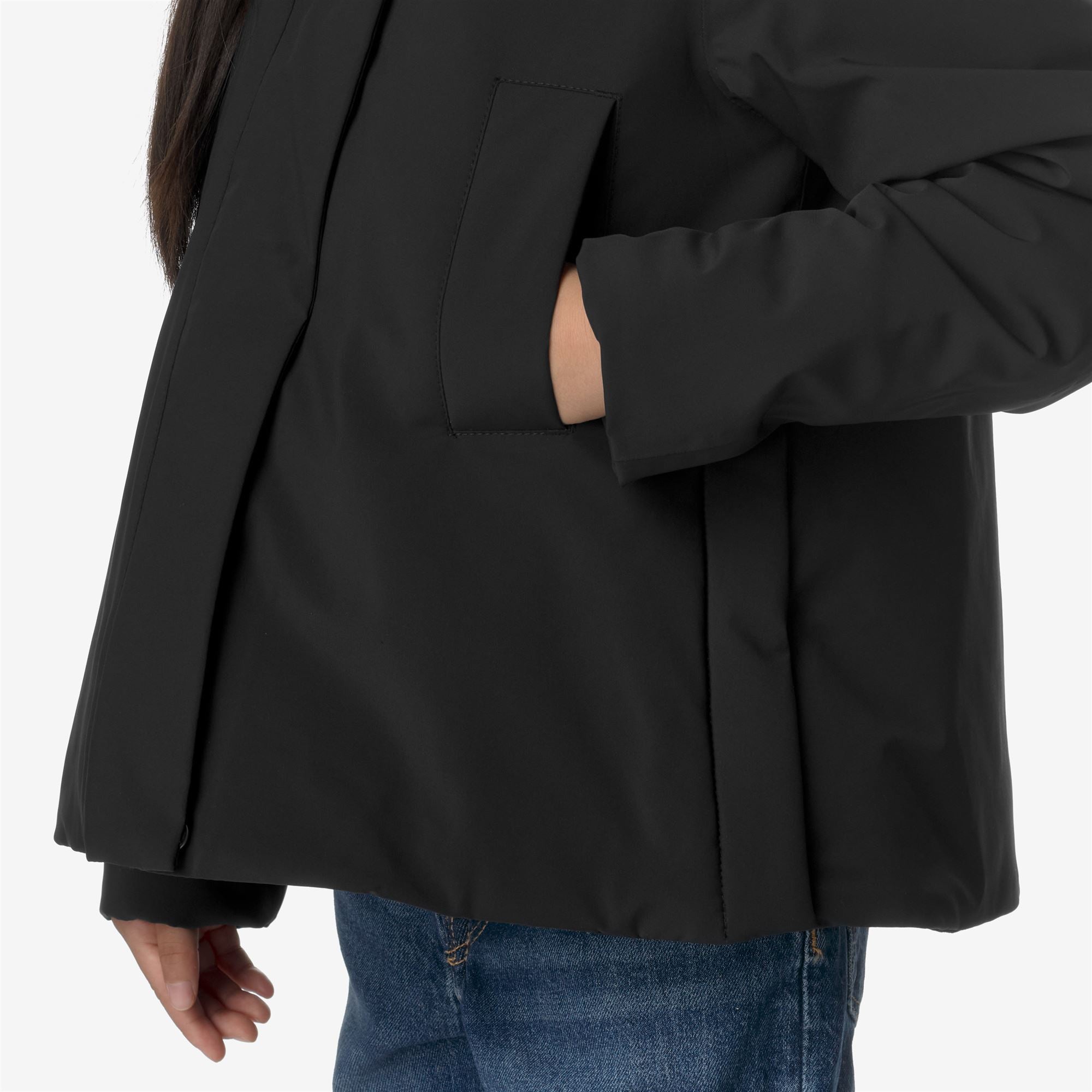 Jackets_GIRL_P. MARLETTE ST WARM_Short_Black Pure - Commercial 7