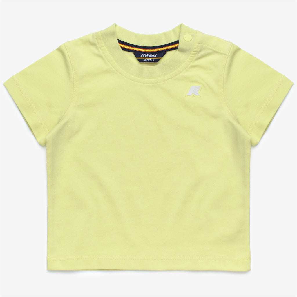 T-Shirts & Top_Kid unisex_E. PETE  JERSEY_T-Shirt_Yellow Lime - Commercial 1