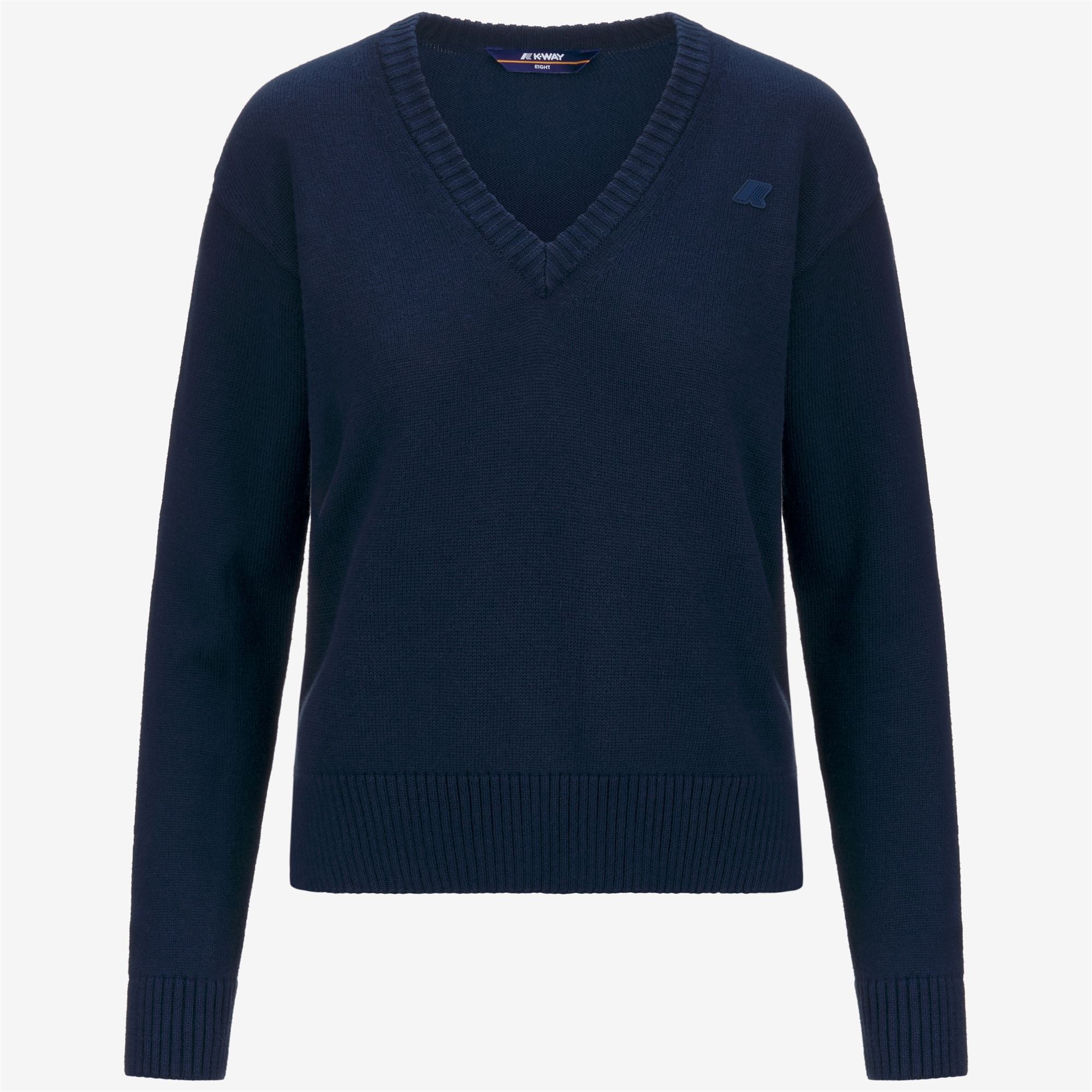 Knitwear_WOMAN_ADINE COTTON CASHMERE_Pull Over_Blue Dress - Commercial 1