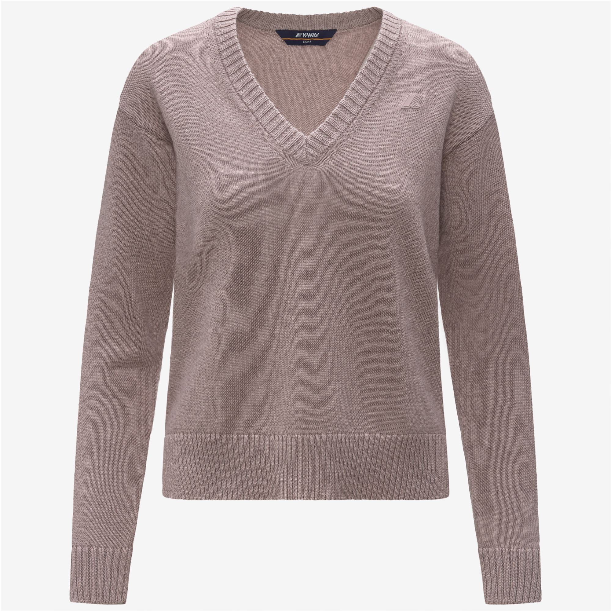 Knitwear_WOMAN_ADINE COTTON CASHMERE_Pull Over_Pink Fawn Mel - Commercial 1