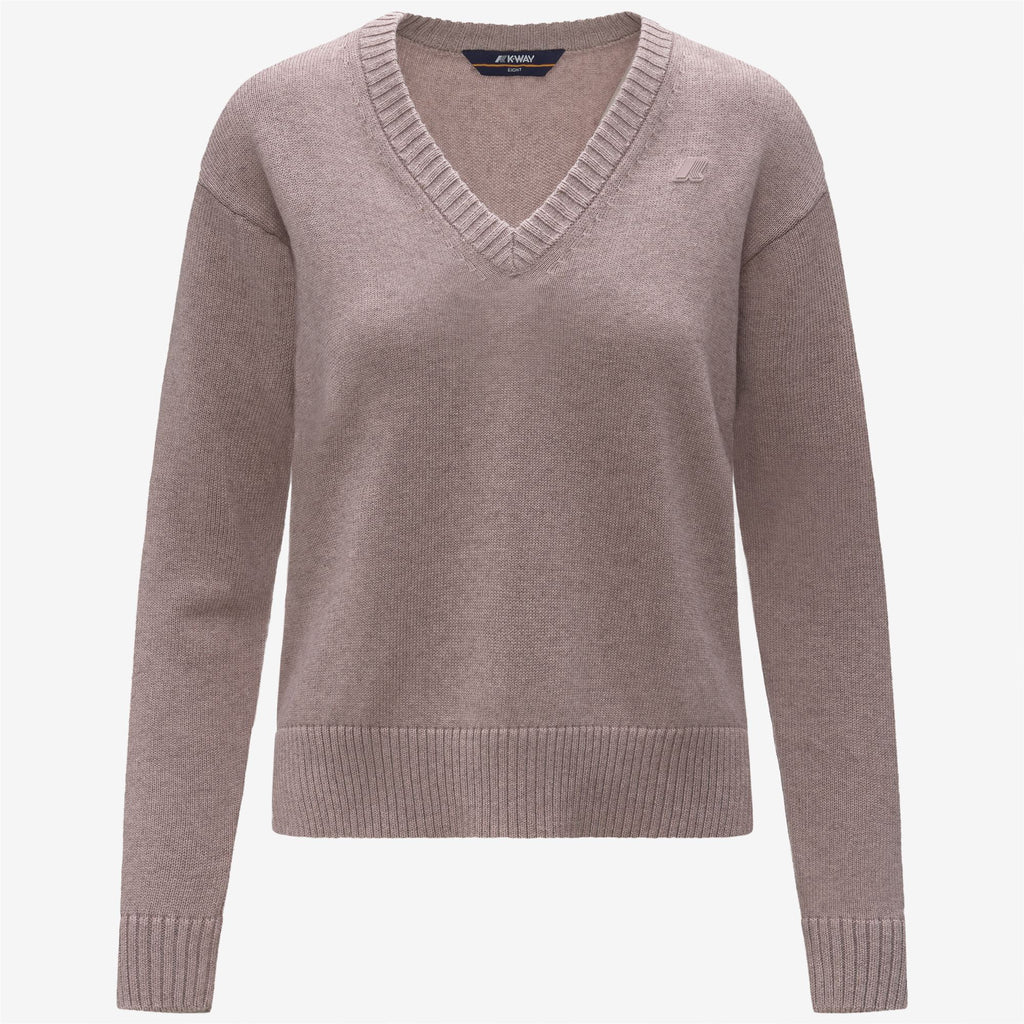 Knitwear_WOMAN_ADINE COTTON CASHMERE_Pull Over_Pink Fawn Mel - Commercial 1
