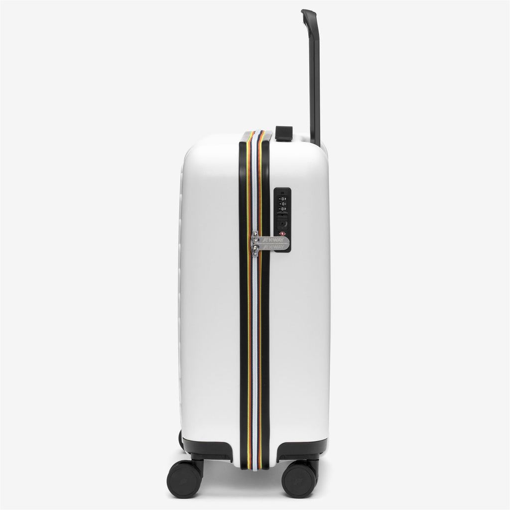Luggage Bags_Unisex_EUDOXIE LOGO_Trolley_White - Commercial 2