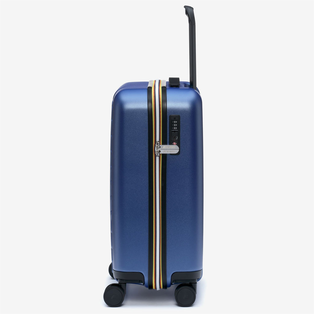 Luggage Bags_Unisex_EUDOXIE LOGO_Trolley_Blue Royal Marine - Commercial 2