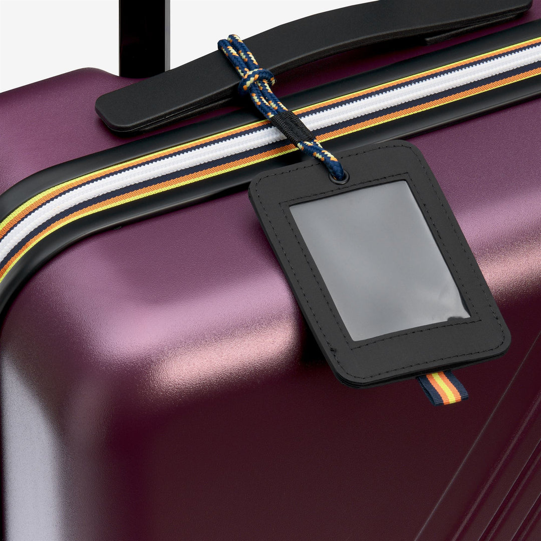 EUDOXIE LOGO - Luggage Bags - Trolley - Unisex - VIOLET MAUVE WINE main