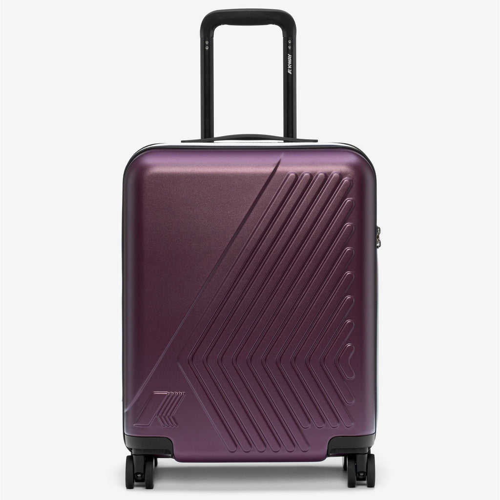 Luggage Bags_Unisex_EUDOXIE LOGO_Trolley_Violet Mauve Wine - Commercial 1