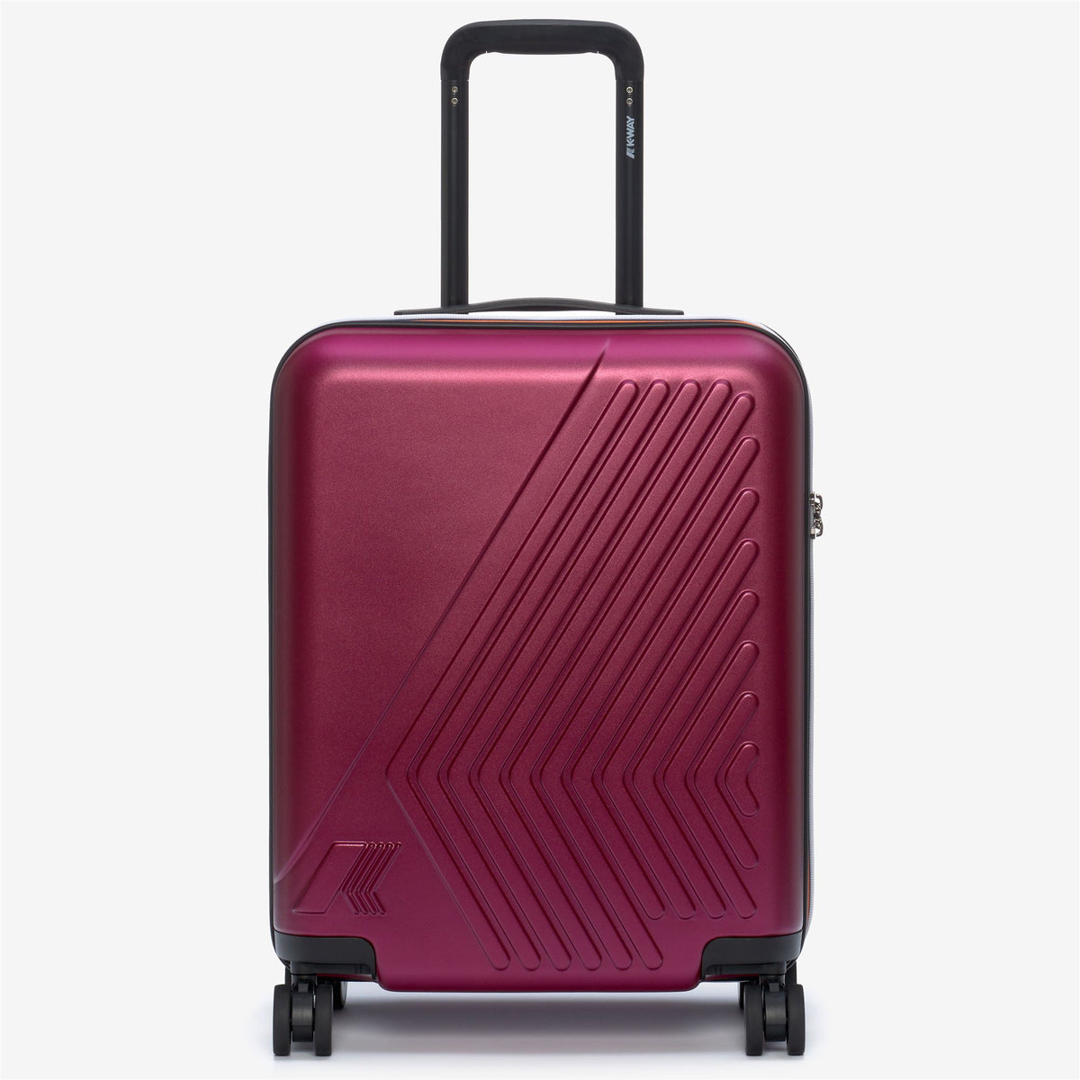 Luggage Bags_Unisex_EUDOXIE LOGO_Trolley_Red Dk - Commercial 1