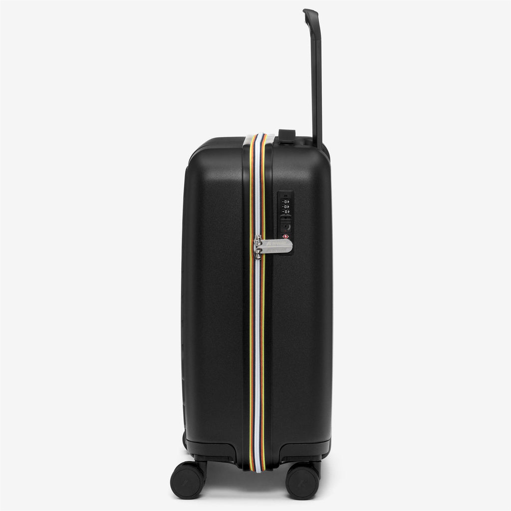 Luggage Bags_Unisex_EUDOXIE LOGO_Trolley_Black Pure - Commercial 2