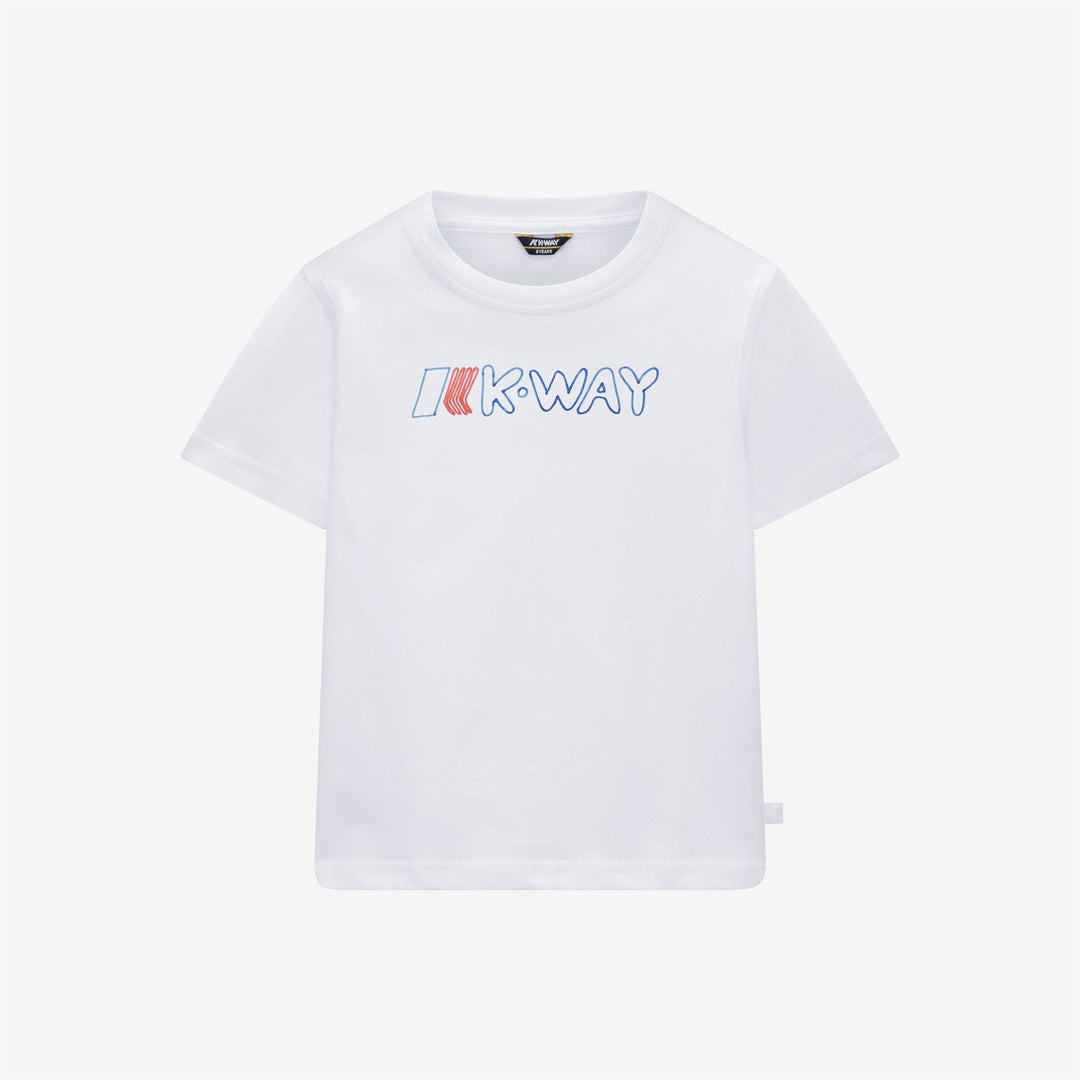 T-Shirt in Cotone Grigia e Bianca per Ragazzo con Stampa Graffiti 01