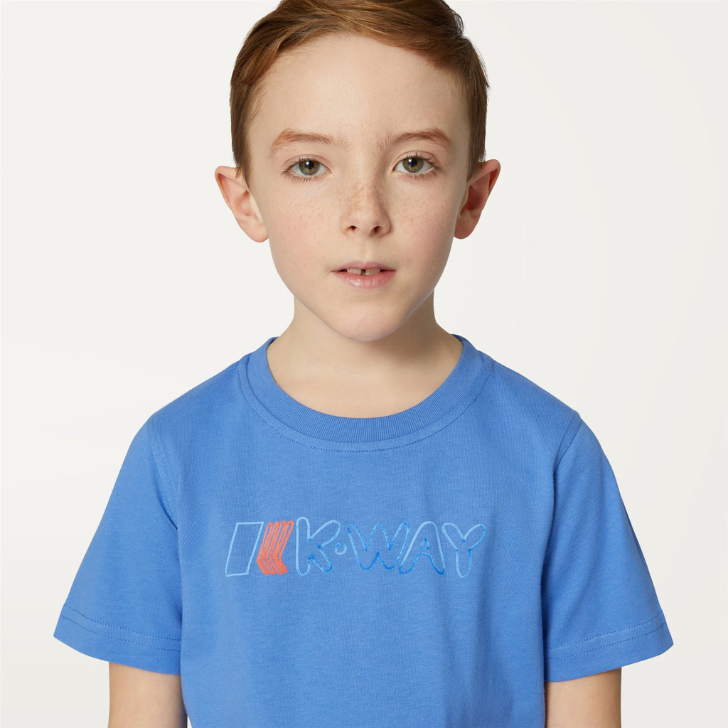 T-Shirts & Top_BOY_P. ODOM HAND LETTERING_T-Shirt_Blue Ultramarine - Commercial 7