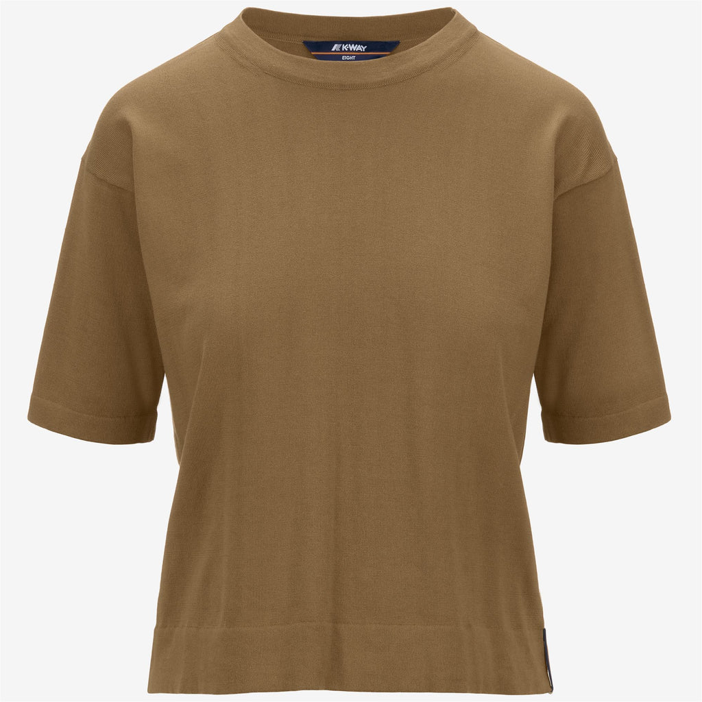 Knitwear_Woman_ESMER_Pull Over_Brown Corda - Commercial 1