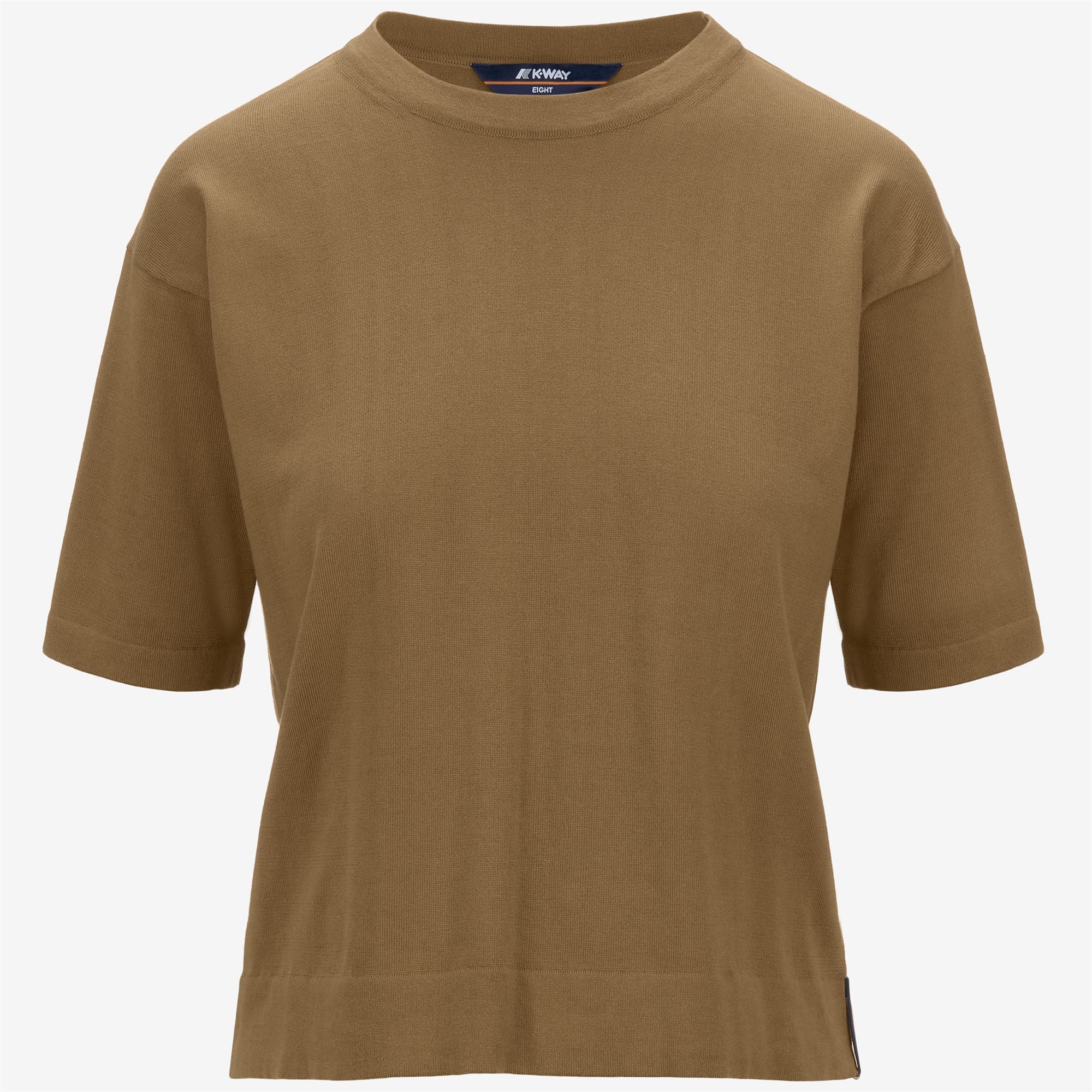 Knitwear_Woman_ESMER_Pull Over_Brown Corda - Commercial 1
