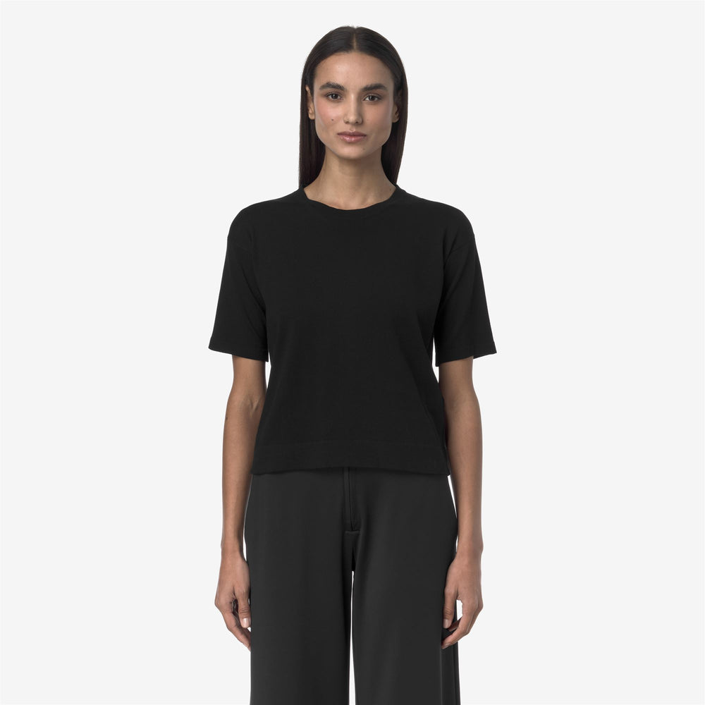 Black Grey Women's Knit Pullover Sweater for City Wear 02