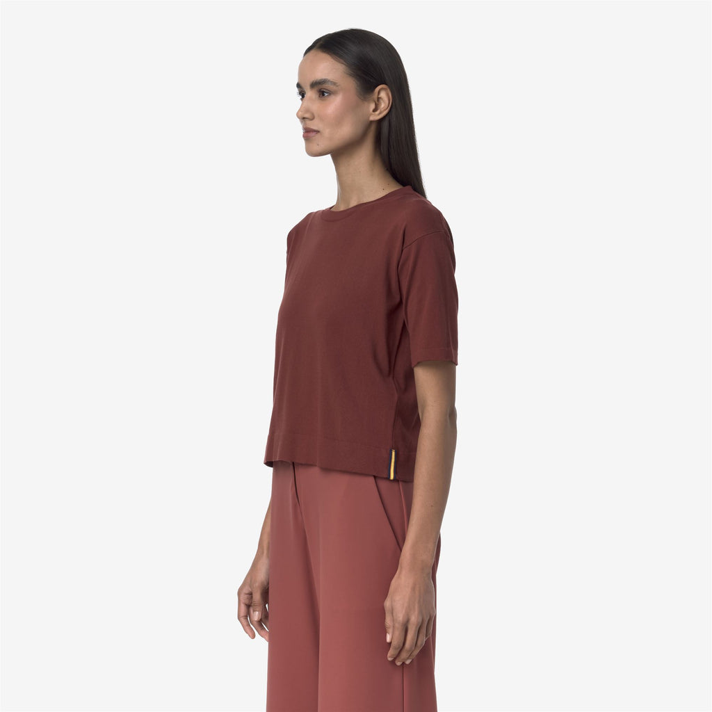 Knitwear_WOMAN_ESMER_Pull Over_Brown Fiery - Commercial 5