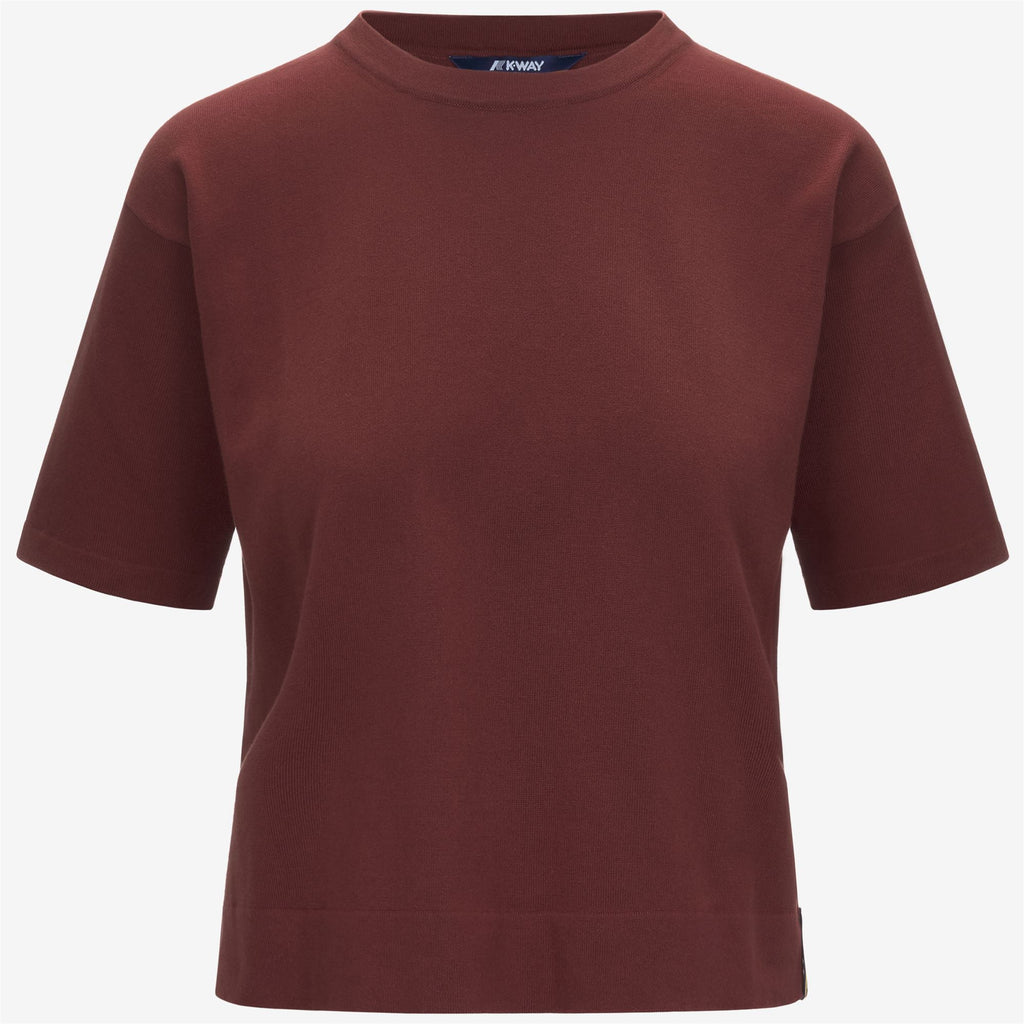Knitwear_WOMAN_ESMER_Pull Over_Brown Fiery - Commercial 1