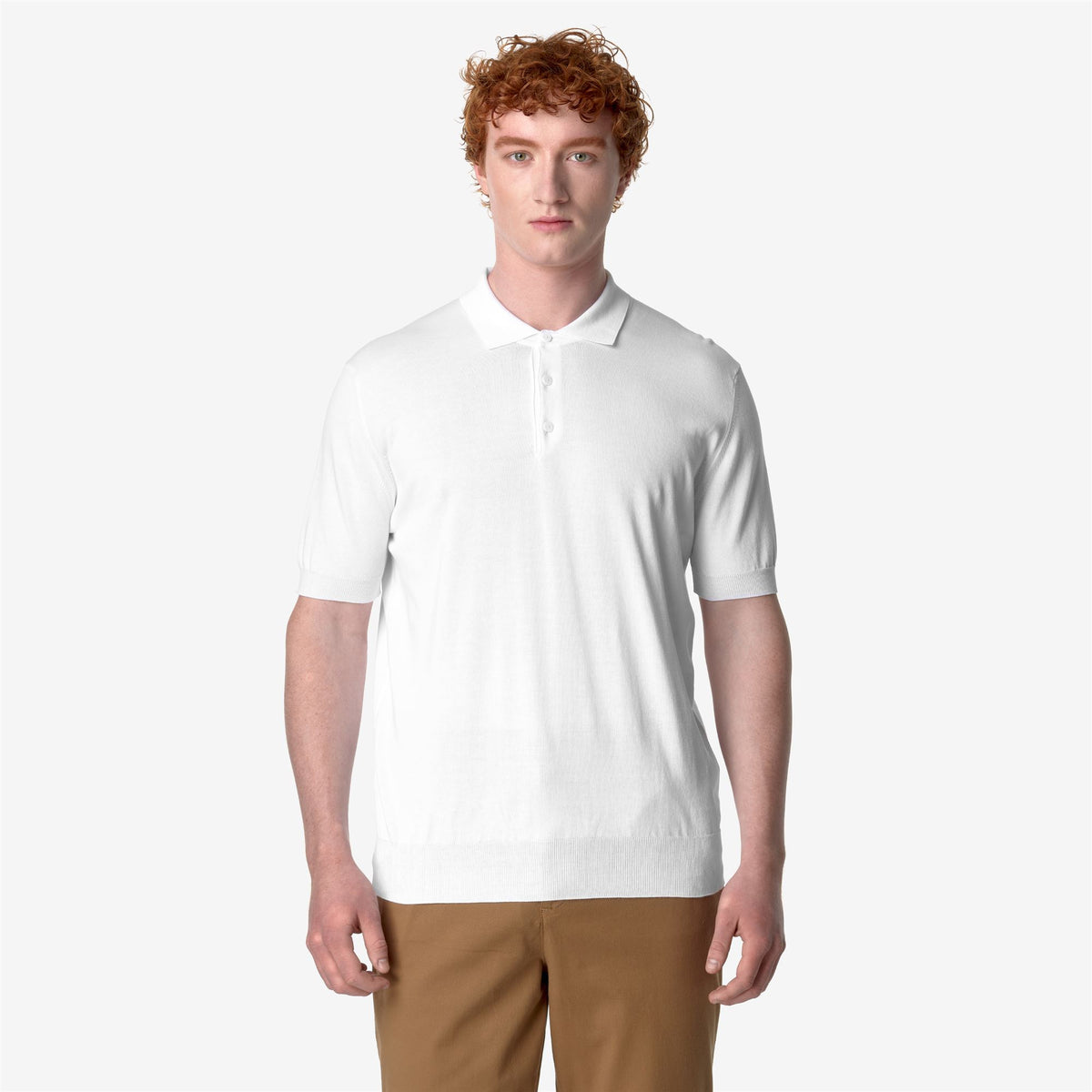 Knitwear_MAN_PLEYNE_Polo_White - Commercial 4