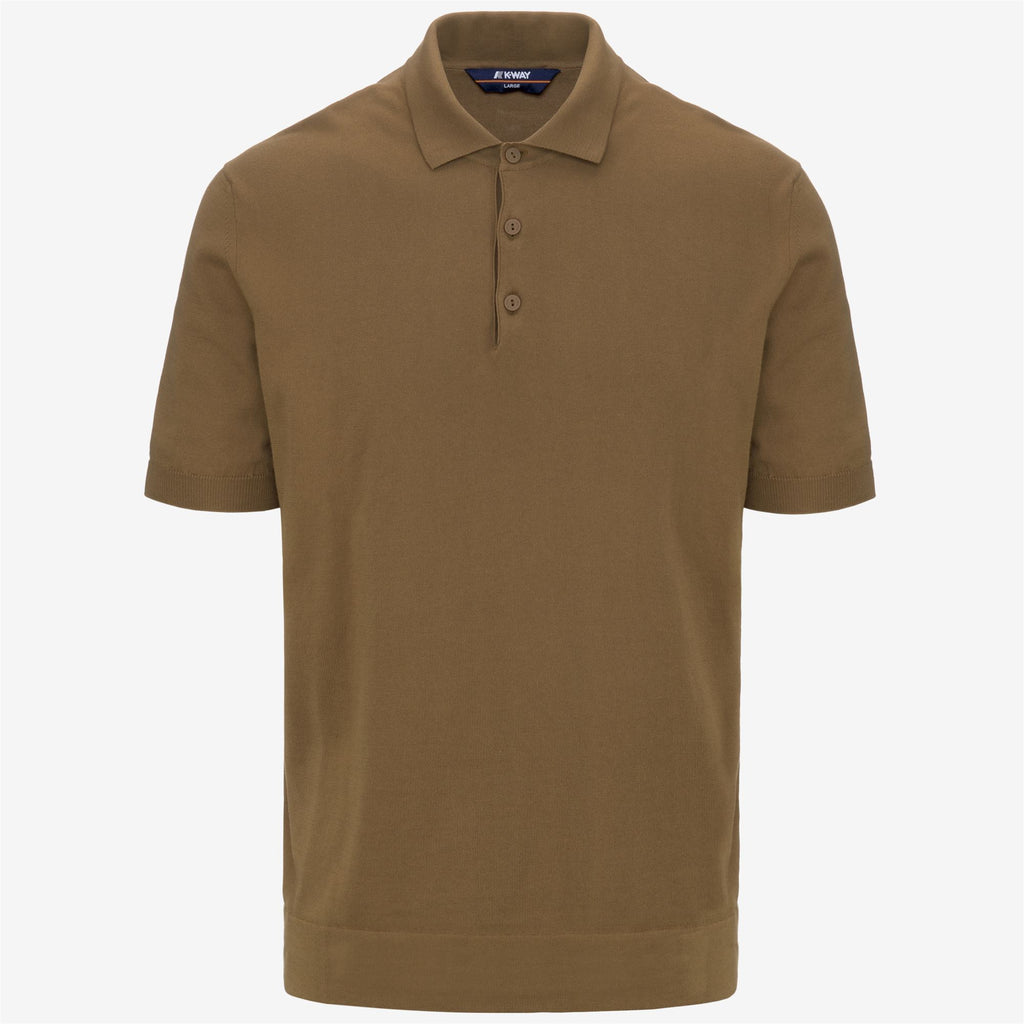 Knitwear_MAN_PLEYNE_Polo_Brown Corda - Commercial 1