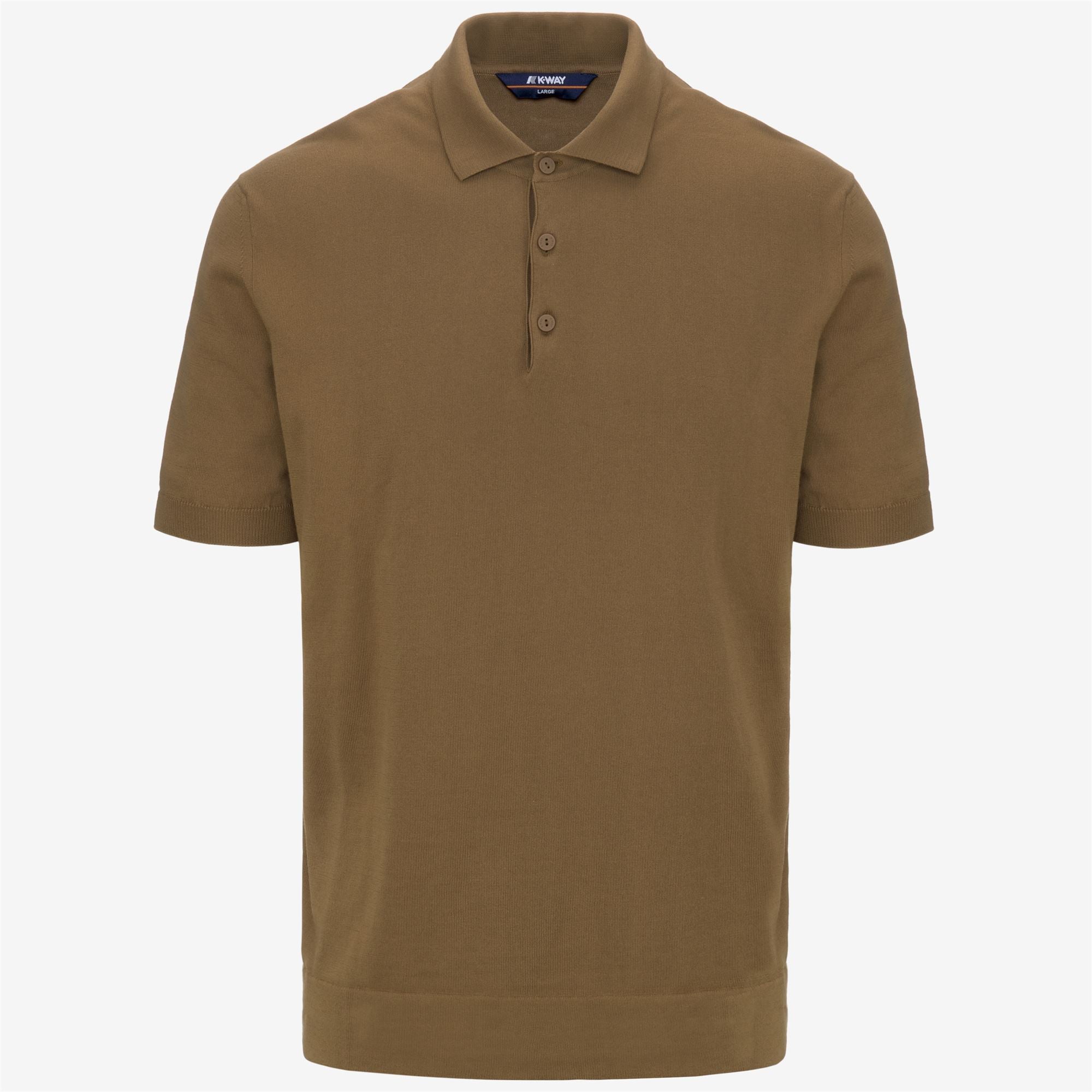 Knitwear_MAN_PLEYNE_Polo_Brown Corda - Commercial 1