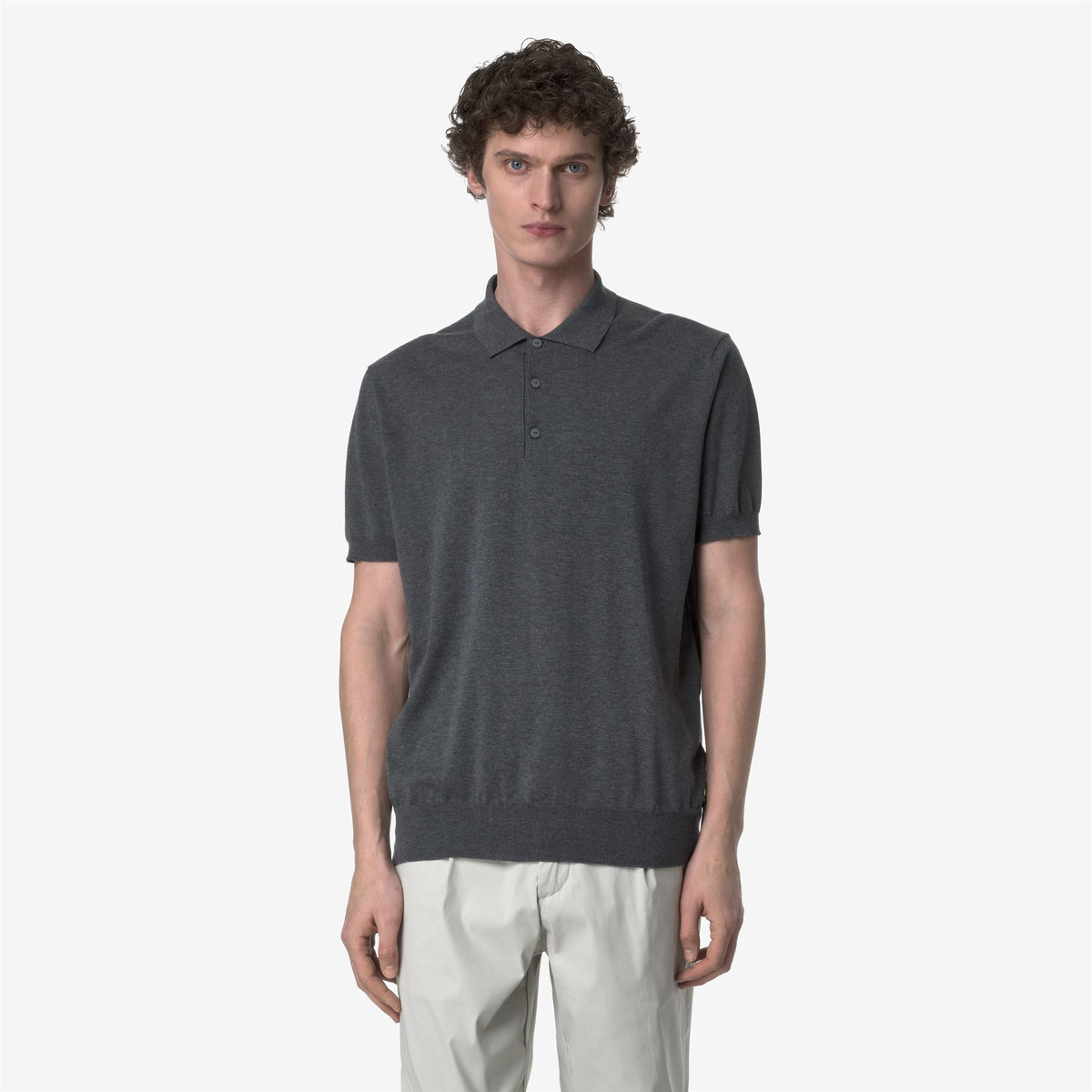 Knitwear_MAN_PLEYNE_Polo_Grey Md Mel - Grey Md Steel - Commercial 4