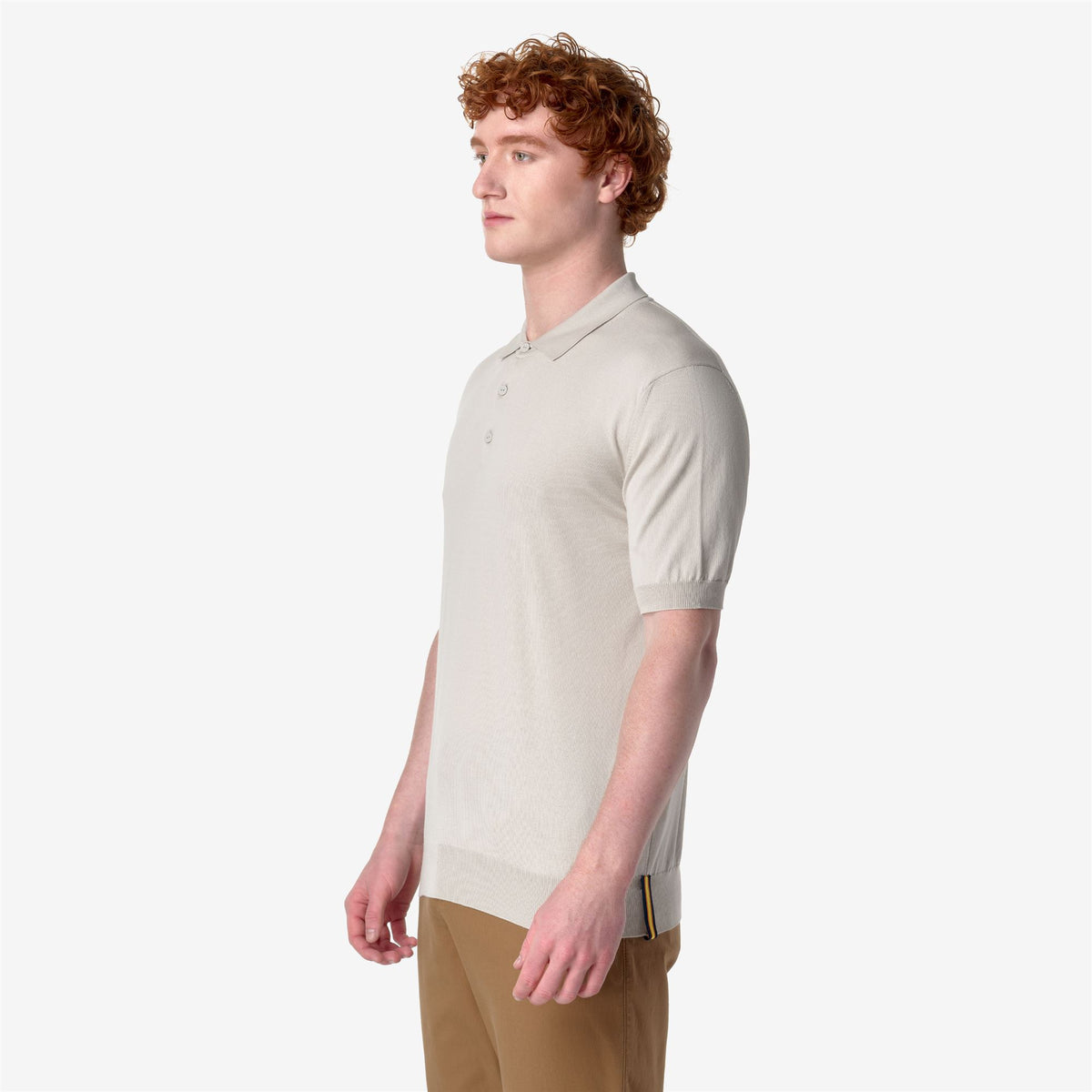 Knitwear_MAN_PLEYNE_Polo_BEIGE LT - Commercial 5
