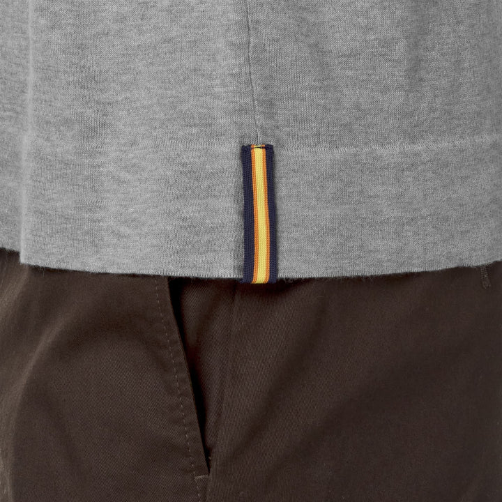 Polo Classica In Maglia Grigia Uomo Per Uso Urbano 2