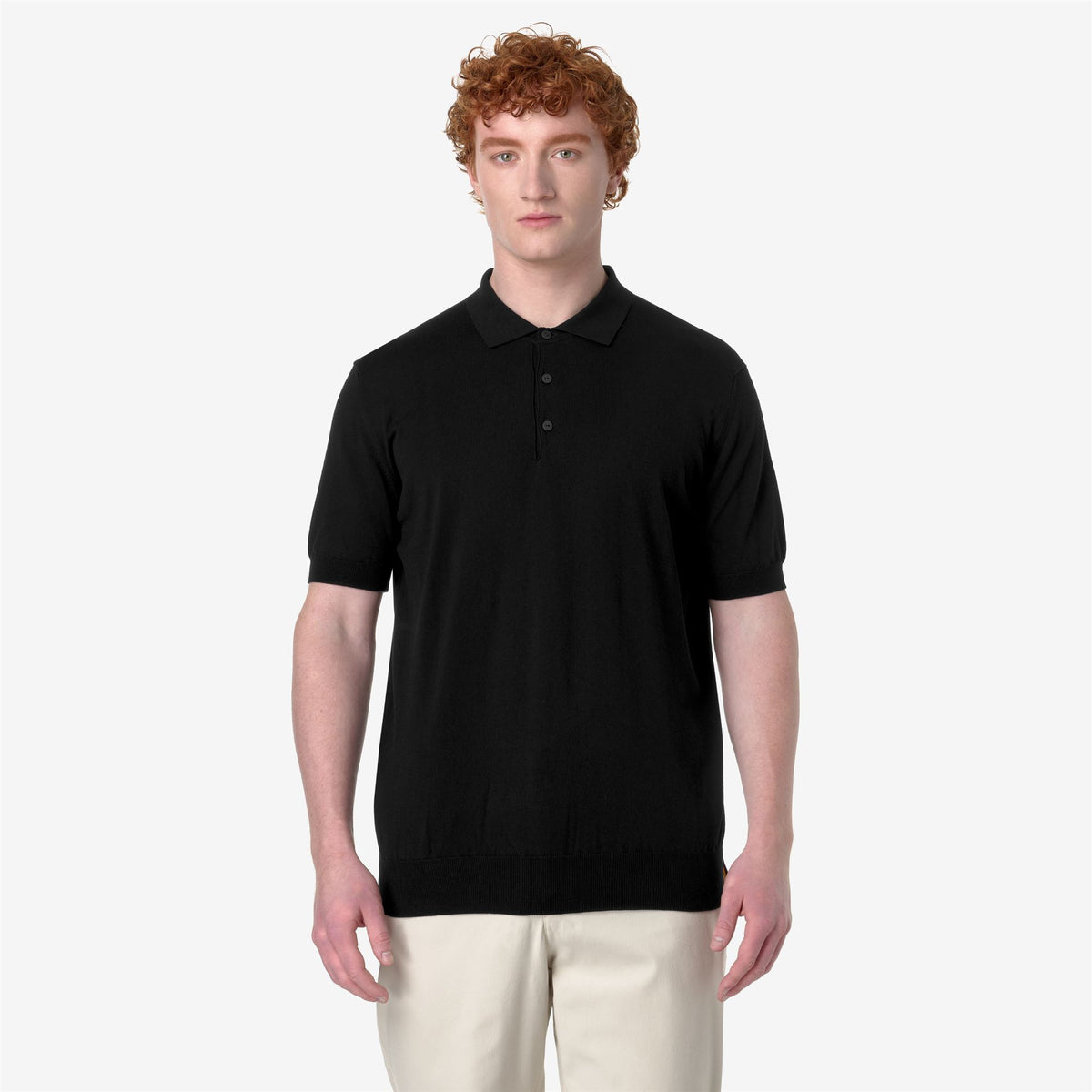 Knitwear_MAN_PLEYNE_Polo_Black Pure - Commercial 4