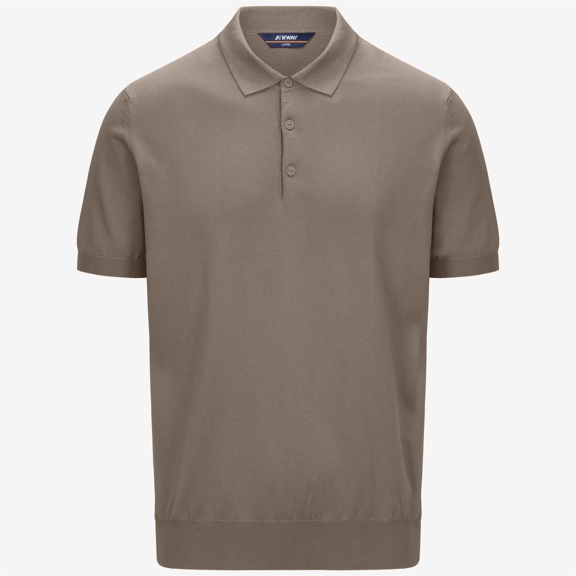 Knitwear_MAN_PLEYNE_Polo_Beige Taupe - Commercial 1