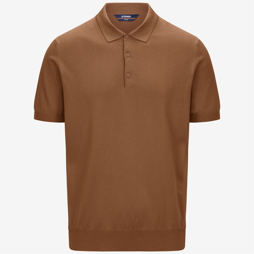 Knitwear_MAN_PLEYNE_Polo_Brown Bran - Commercial 1