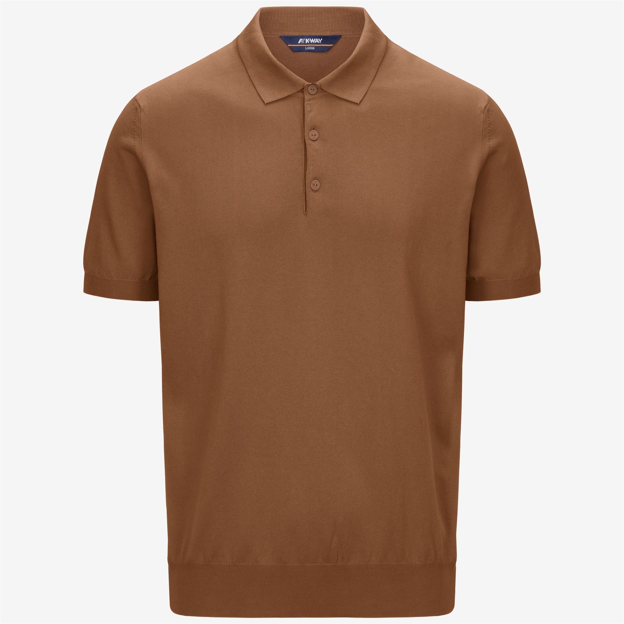 Knitwear_MAN_PLEYNE_Polo_Brown Bran - Commercial 1