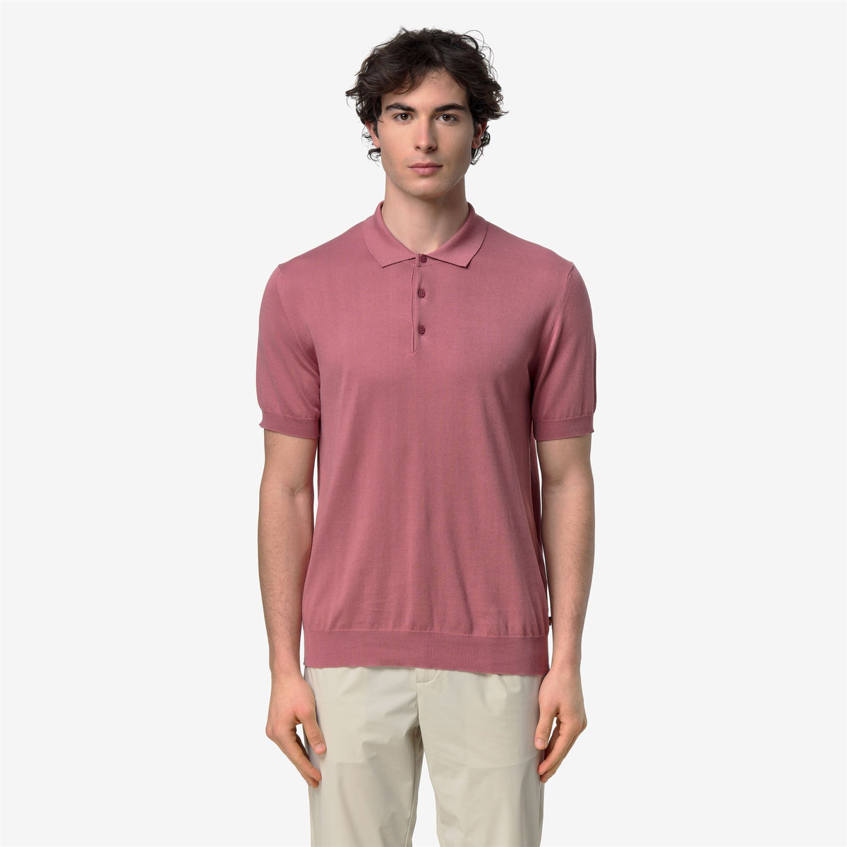 Knitwear_Man_PLEYNE_Polo_Violet  Pinkish - Commercial 4