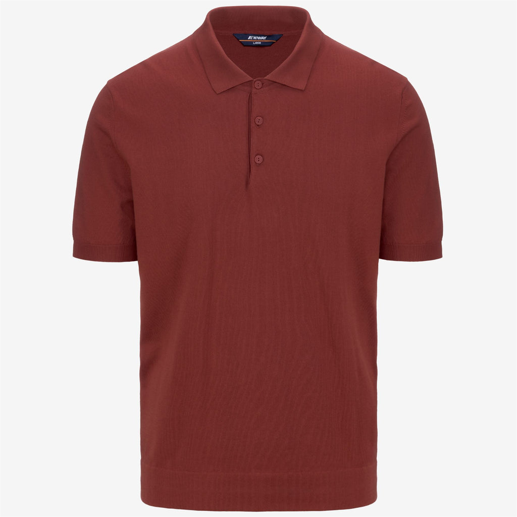 Knitwear_MAN_PLEYNE_Polo_Brown Fiery - Commercial 1