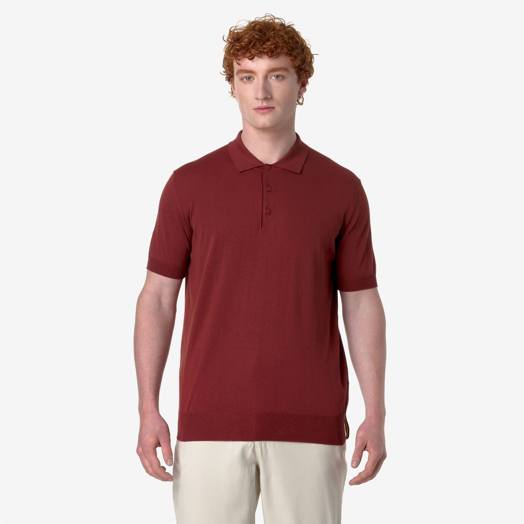 Knitwear_MAN_PLEYNE_Polo_Brown Fiery - Commercial 4