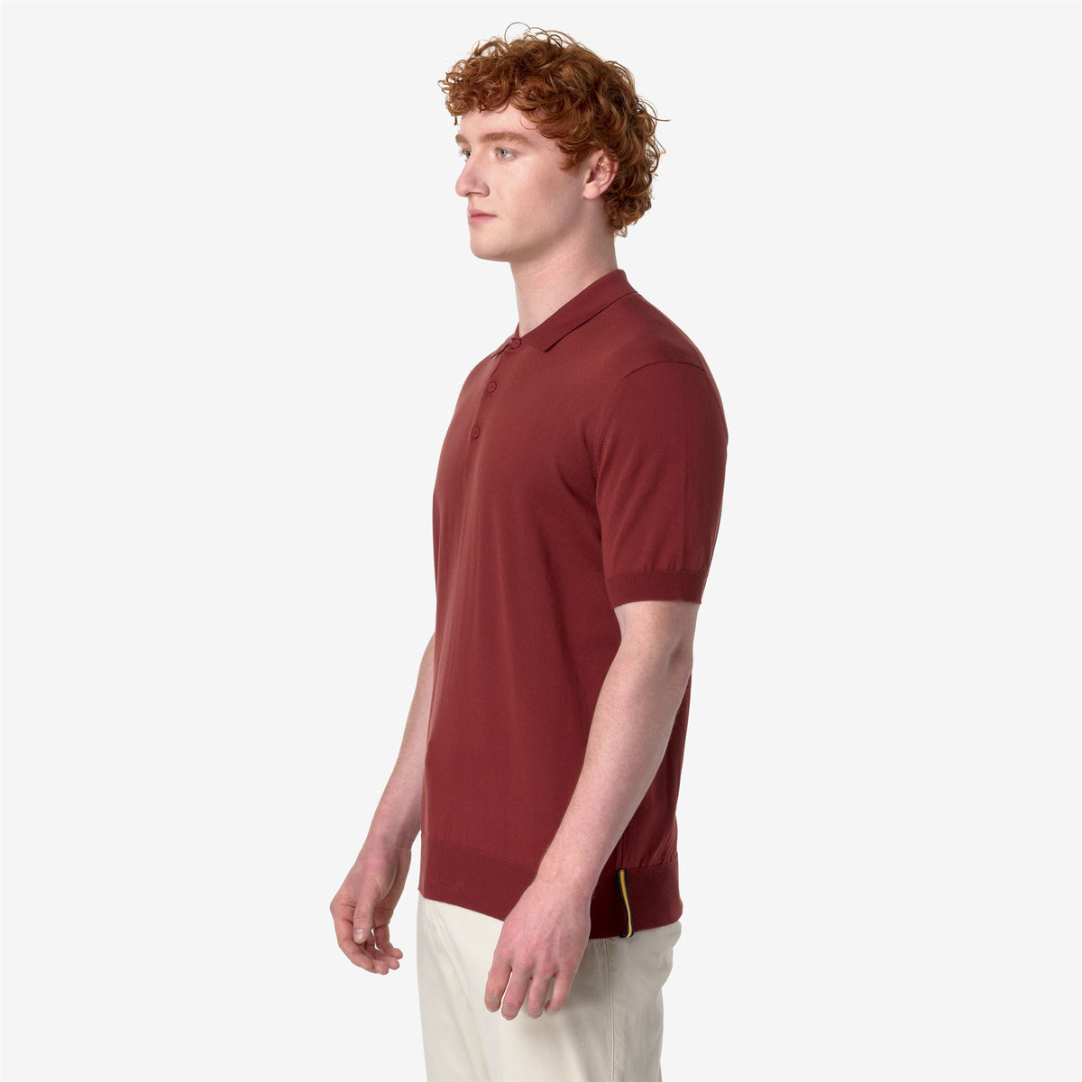 Knitwear_MAN_PLEYNE_Polo_Brown Fiery - Commercial 5